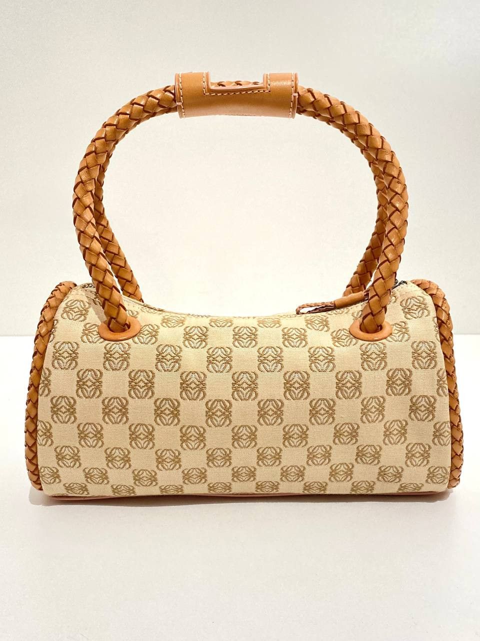 LOEWE Anagram Logo Monogram Baguette Shoulder Hand Bag