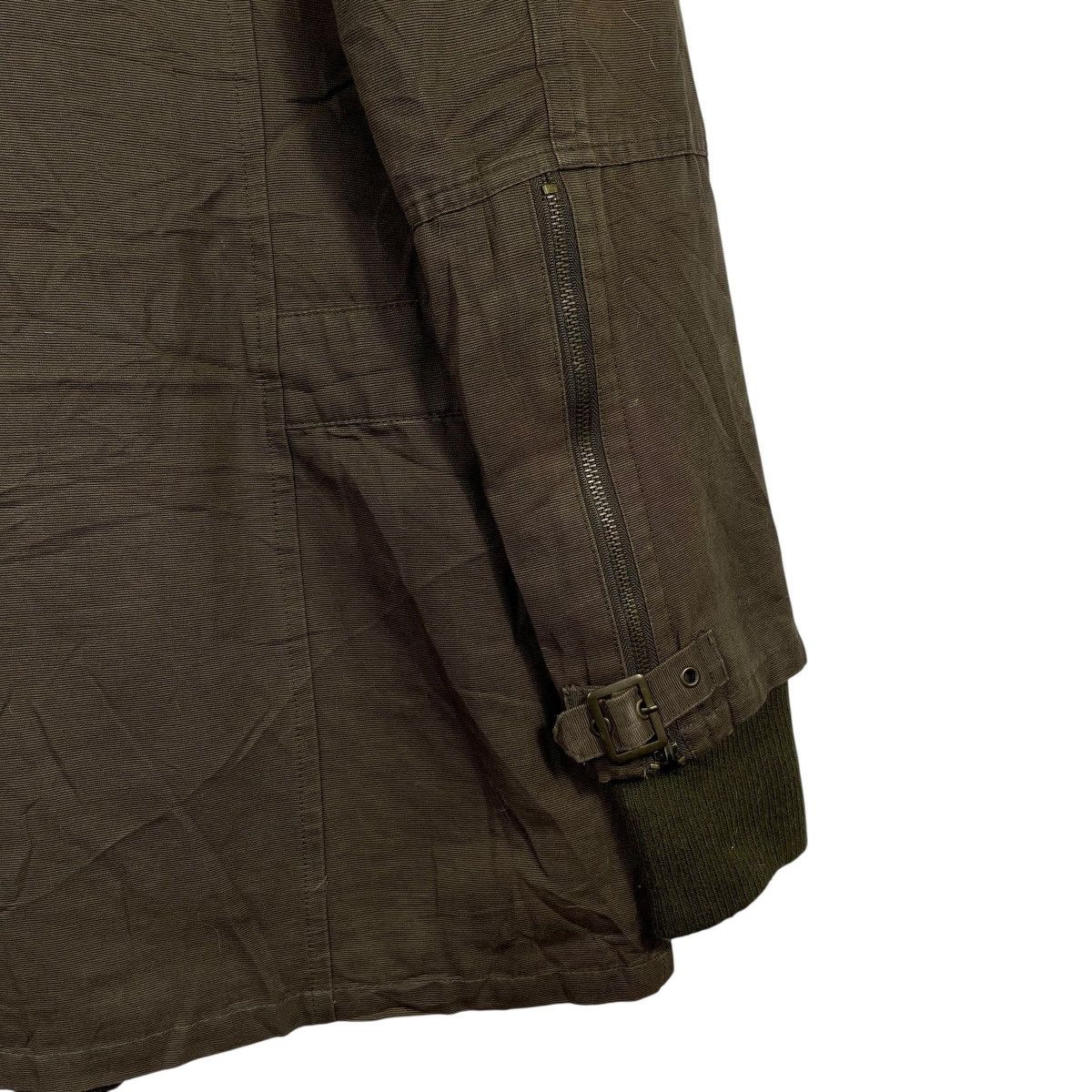 Vintage Cartwo Olive Military Parka Sherpa Lined Hooded Field Jacket Size US S / EU 44-46 / 1 - 11 Thumbnail