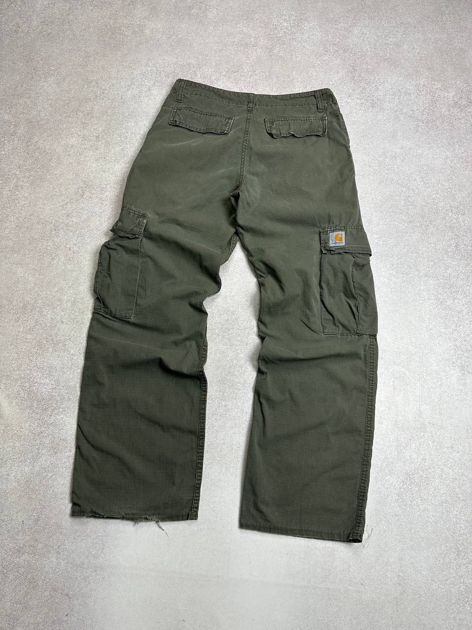 Carhartt Vintage Carhartt WIP Cargo Baggy Pants Y2K 28 Size US 28 / EU 44 - 2 Thumbnail