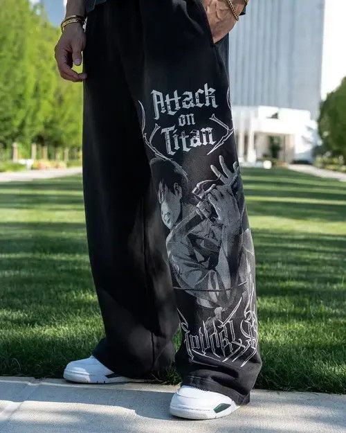 VIBE Anime Attack On Titan Jogger Pant Size US 29 - 6 Thumbnail
