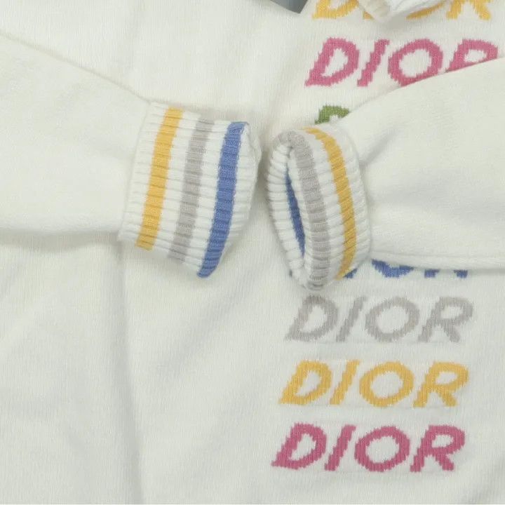 Other Dior Dior SS24 Colorful Logo Cashmere Sweater 0079-2507 Size US L / EU 52-54 / 3 - 2 Thumbnail