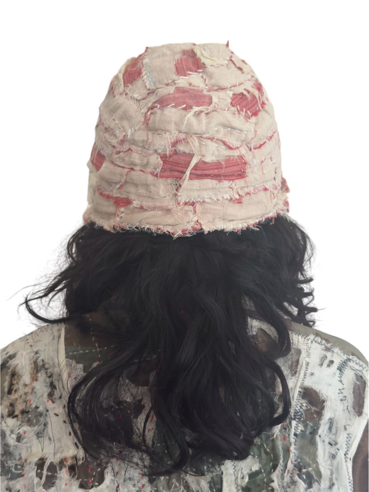 Handmade × Vintage Boro hand stitching hat Size ONE SIZE - 1 Thumbnail