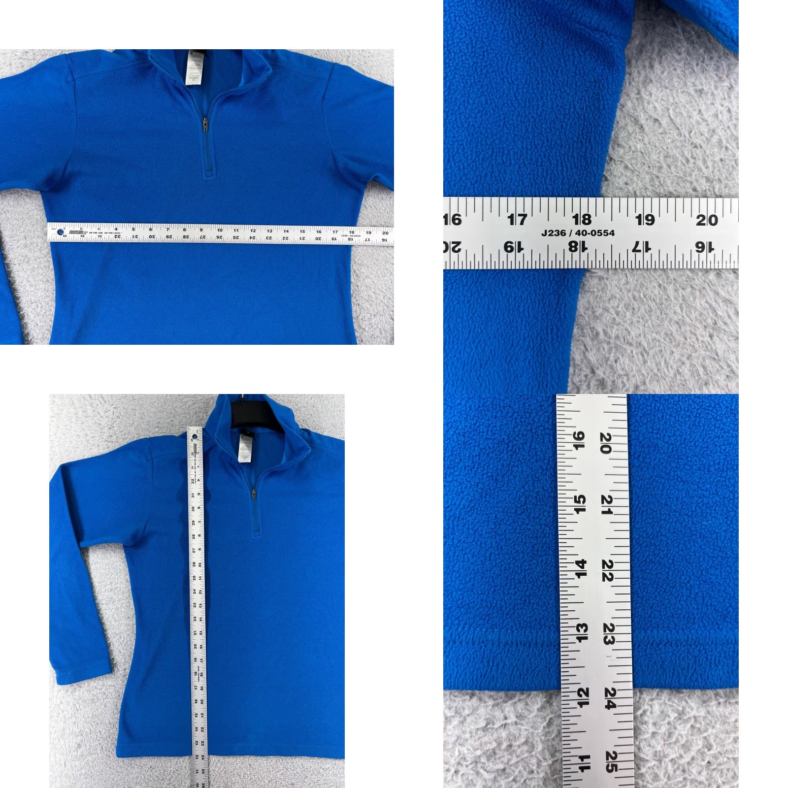 Patagonia Patagonia Sweater Womens M Blue 100% Polyester Fleece 1/4 Zip Pullover Shirt Pullover Womens Medium Blue Patagonia 1/4 Zip Size M / US 6-8 / IT 42-44 - 8 Thumbnail