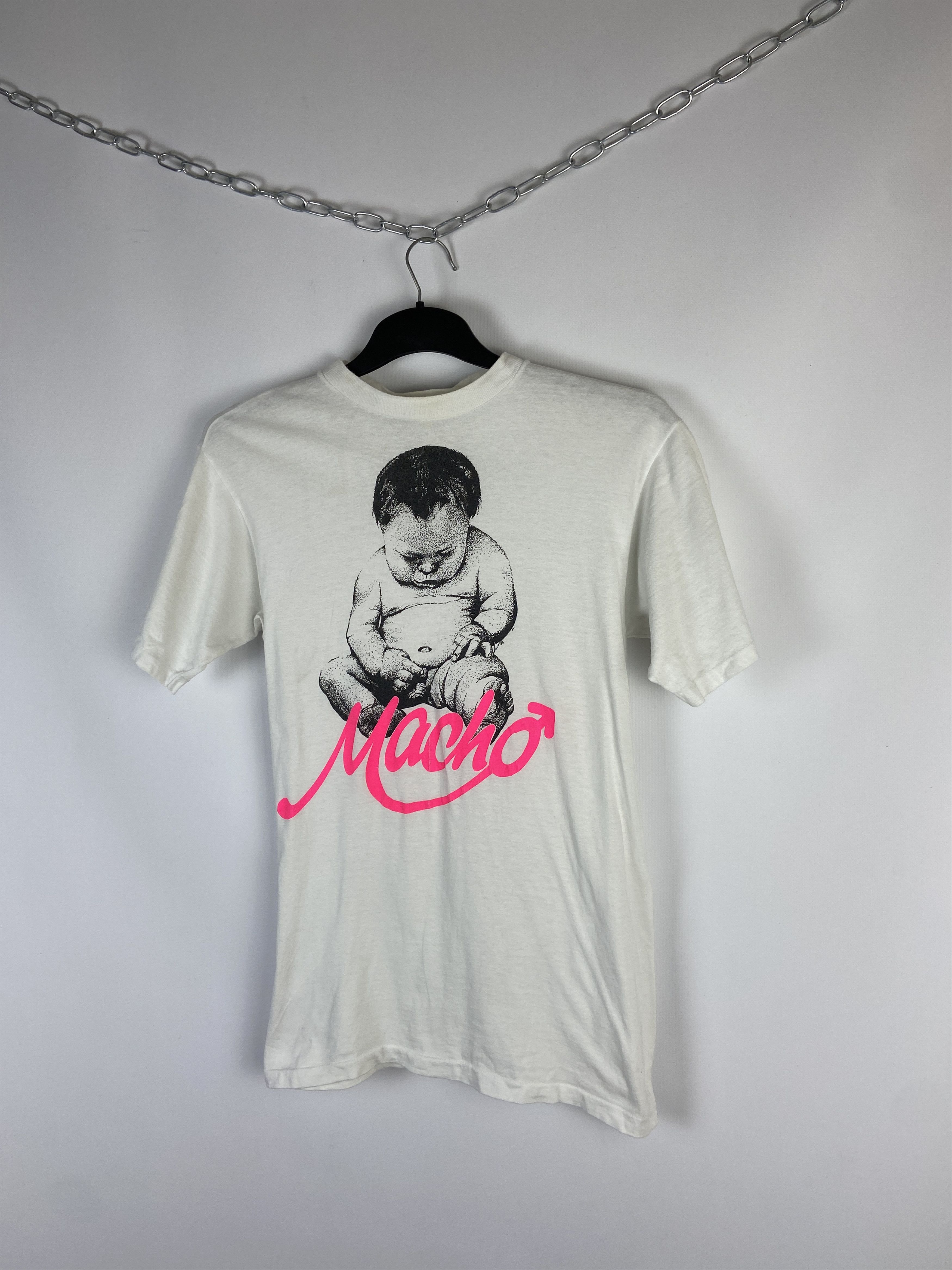 Other VINTAGE MACHO TEE 90s Size US M / EU 48-50 / 2 - 3 Thumbnail