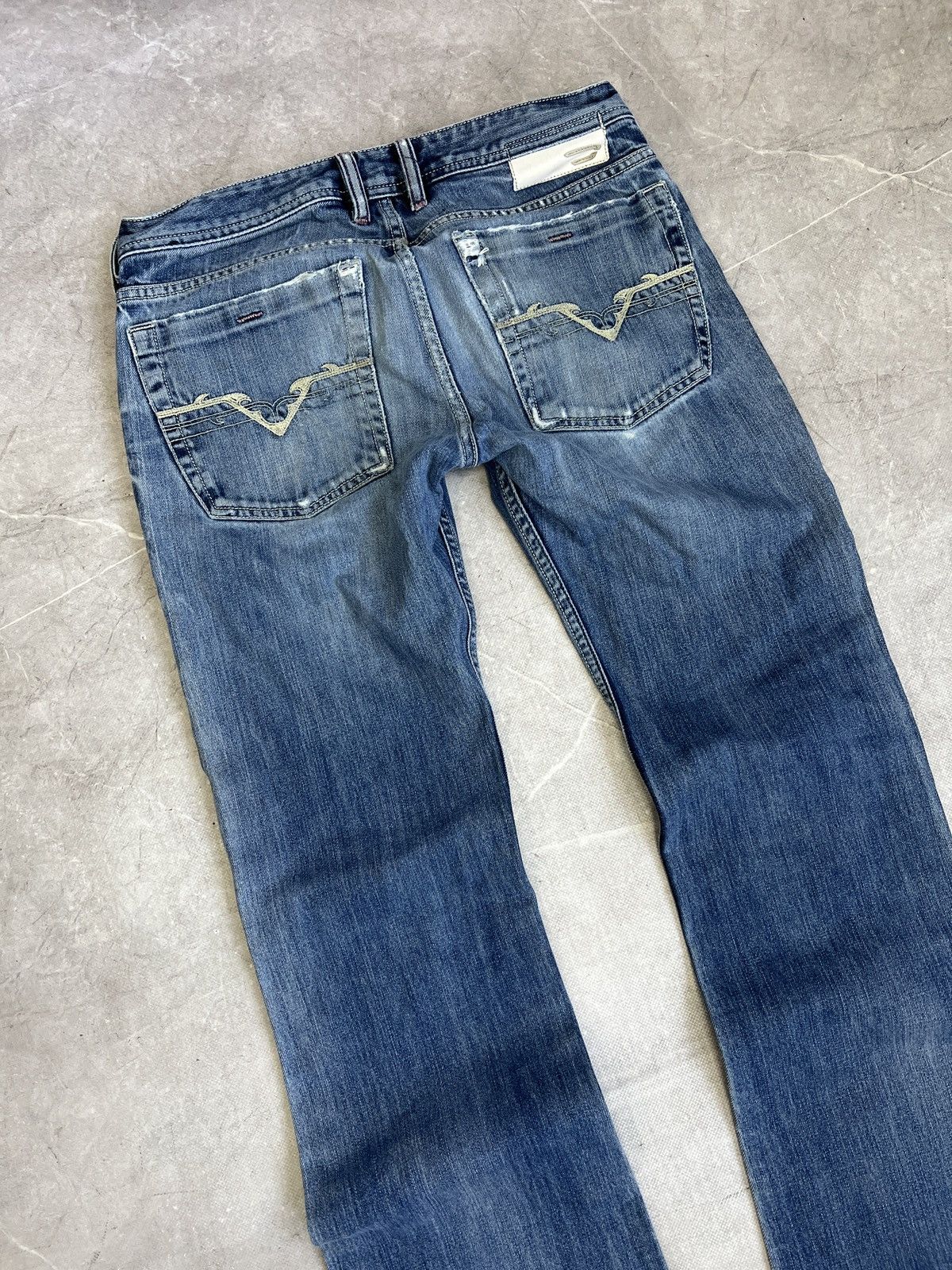 Diesel Diesel distressed retro flared jeans y2k epoch Size US 30 / EU 46 - 8 Thumbnail