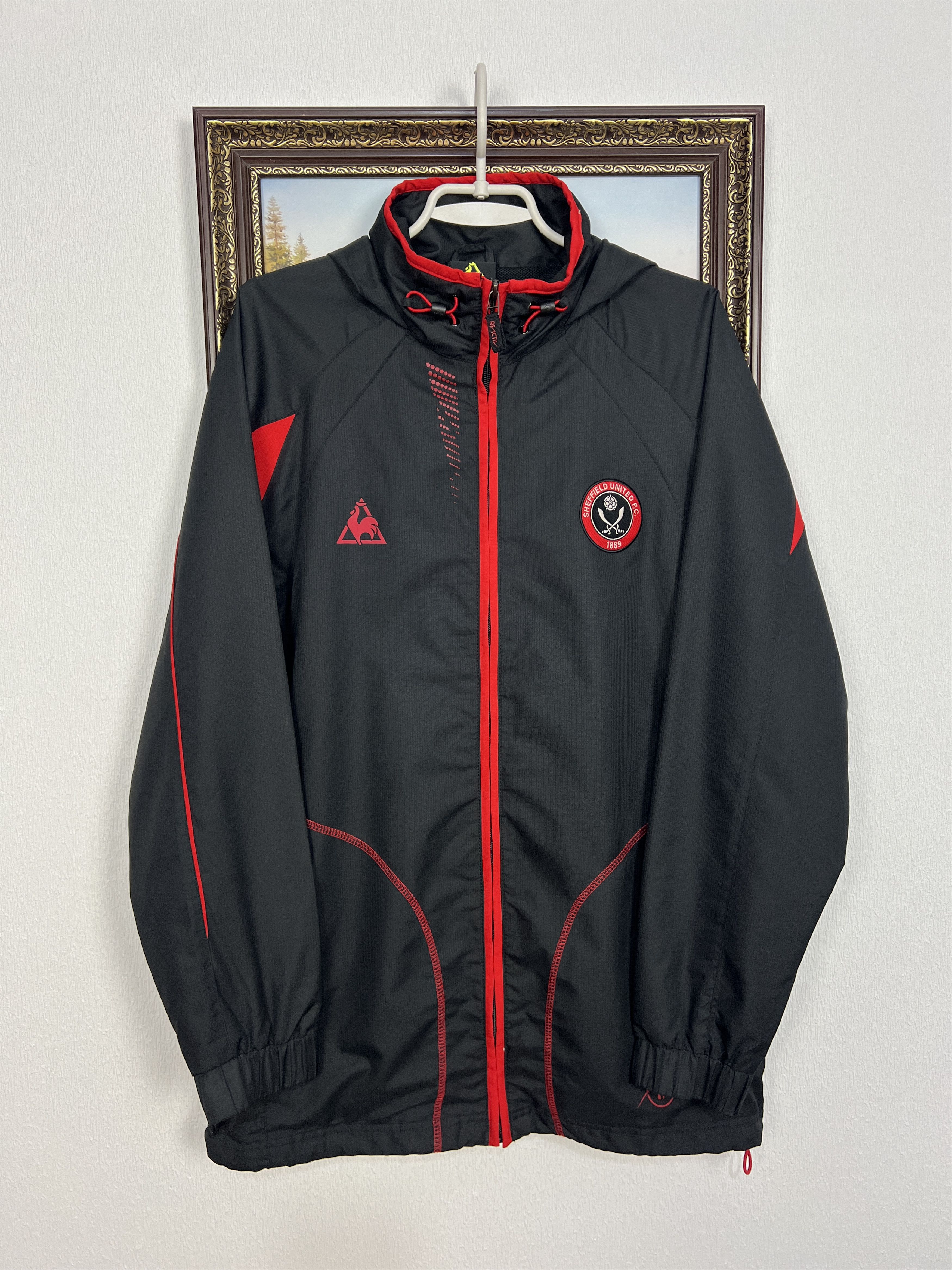 Le Coq Sportif VINTAGE Le Coq Sportif Track Jacket Mens XL Black