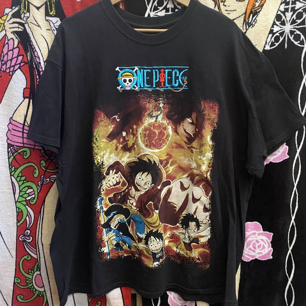 Anime ANIME ONE PIECE ASL (ACE,SABO,LUFFY) Size US XL / EU 56 / 4 - 1 Thumbnail