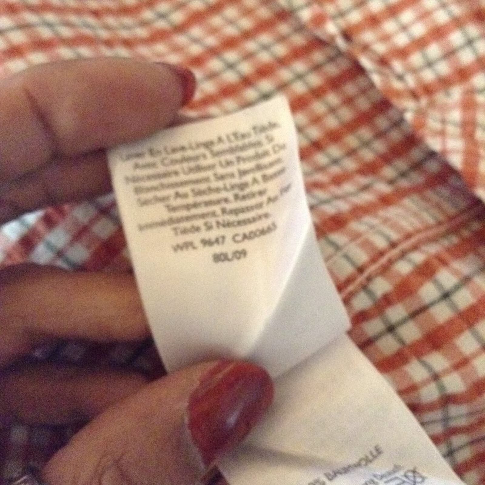 Eddie Bauer Eddie Bauer Orange Plaid Checkered Button Down Short Sleeve Size US M / EU 48-50 / 2 - 10 Thumbnail