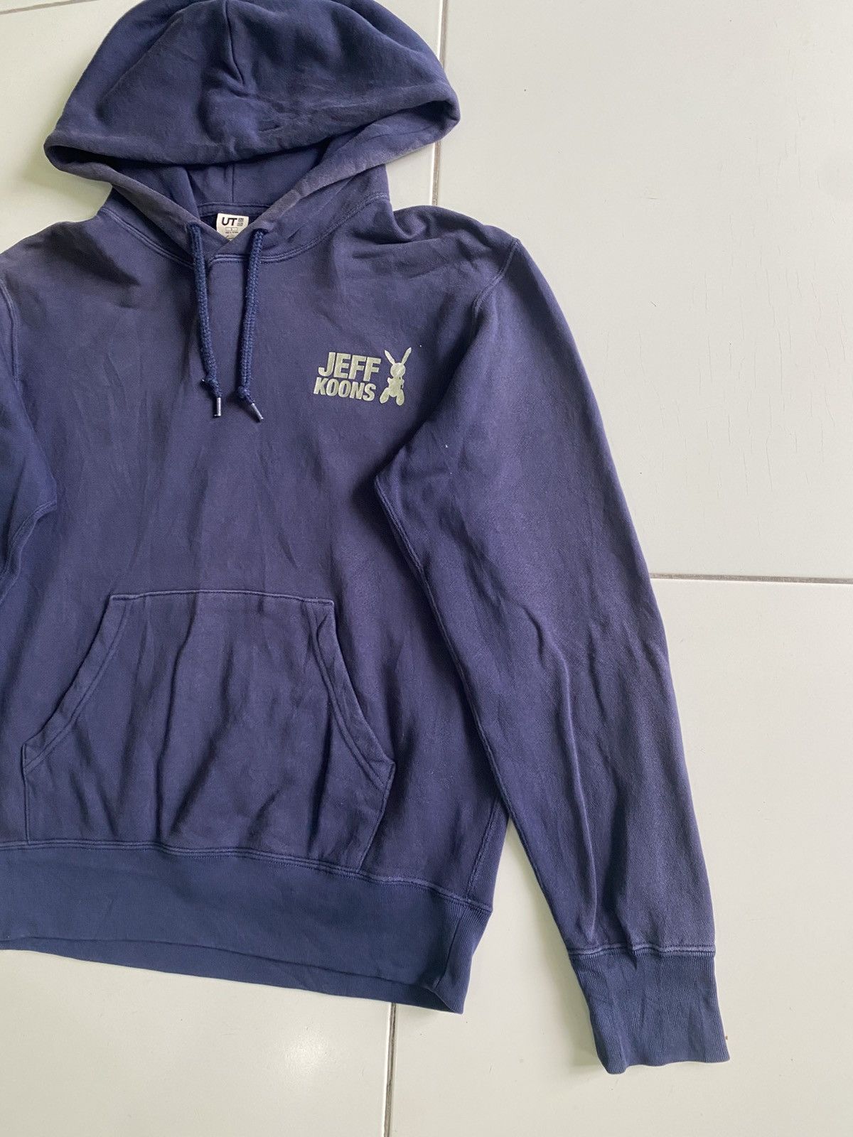 Star Wars × Uniqlo Vintage 80s Jeff Koons Rabbit Star Wars Dark blue hoodie Size US S / EU 44-46 / 1 - 4 Thumbnail