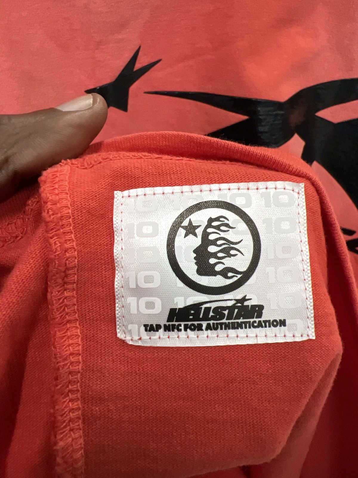 HELLSTAR Sport Logo Gel Tee Red Size US M / EU 48-50 / 2 - 5 Thumbnail
