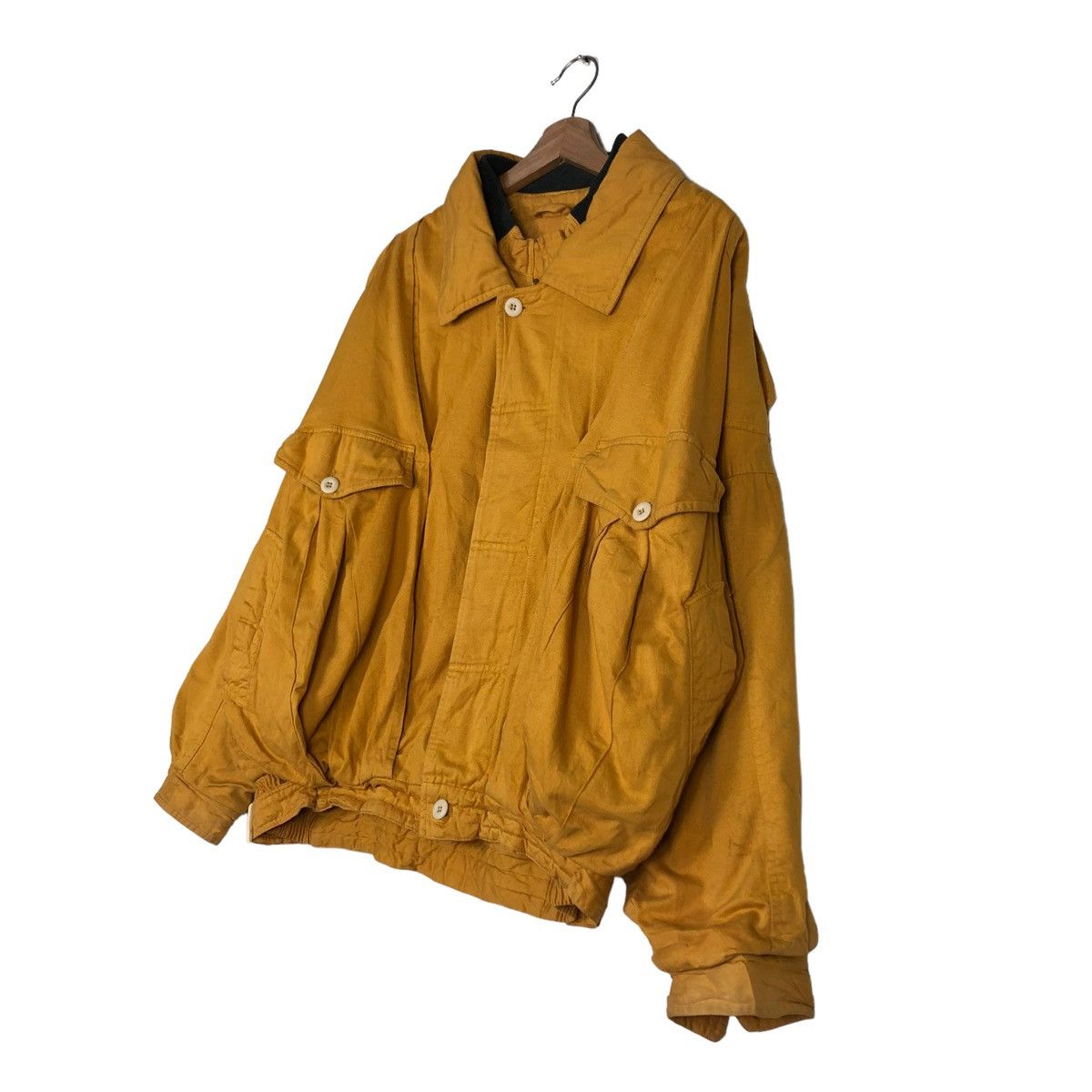 Japanese Brand 🔥VINTAGE BOMBER JACKET BIKER BONDAGE DESIGN HOLIDAYOUT Size US L / EU 52-54 / 3 - 2 Thumbnail