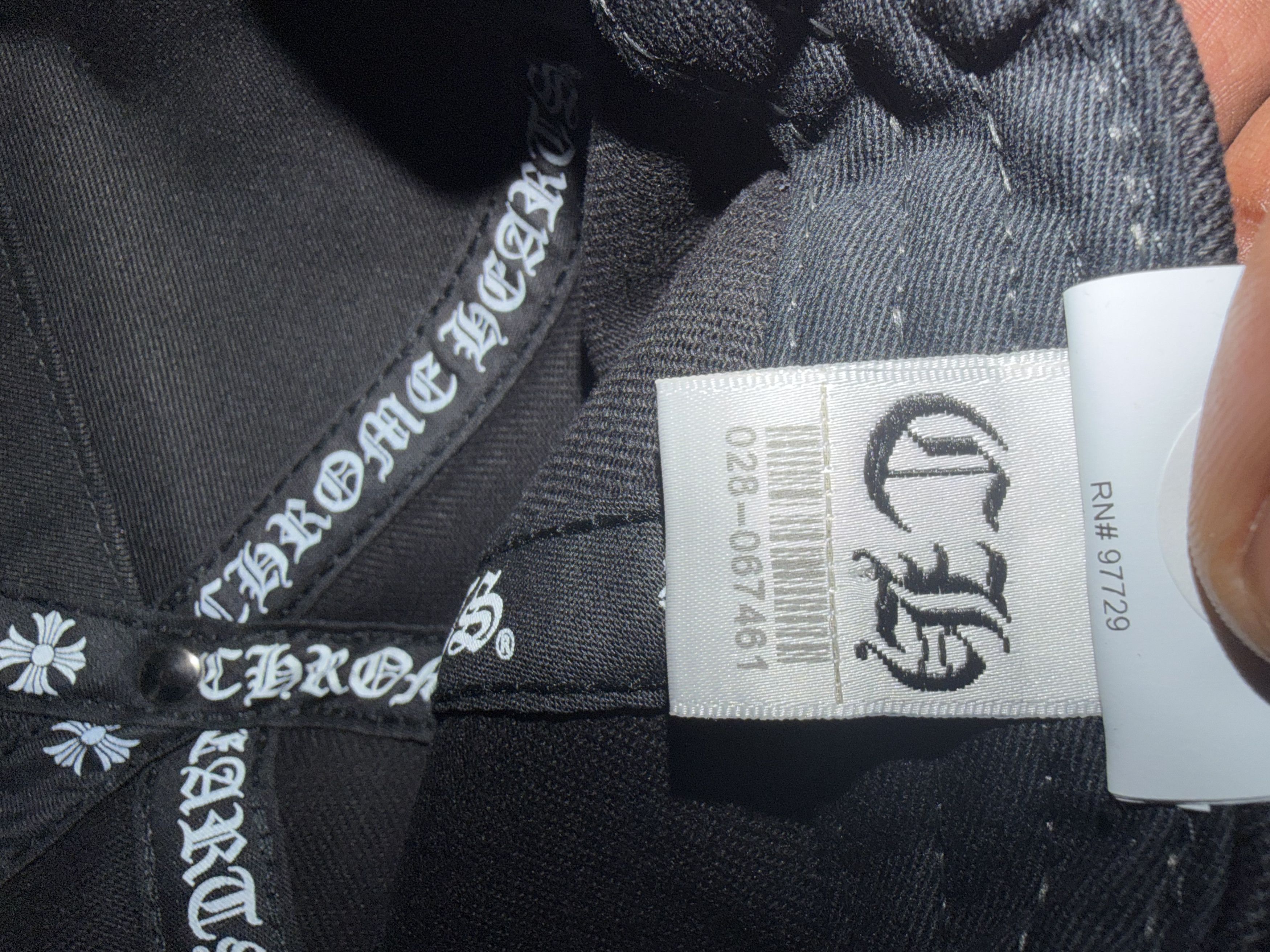 Chrome Hearts Chrome Hearts Vertical SnapBack Size ONE SIZE - 10 Thumbnail