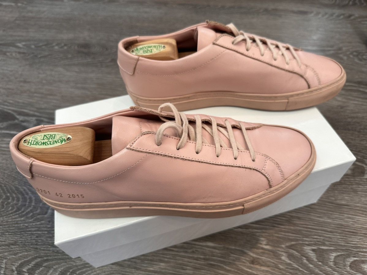 Common projects pink sneakers online