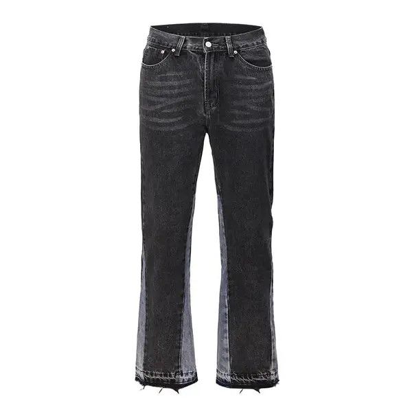 Japanese Brand Patchwork Mens Flared Jeans Size US 34 / EU 50 - 1 Thumbnail