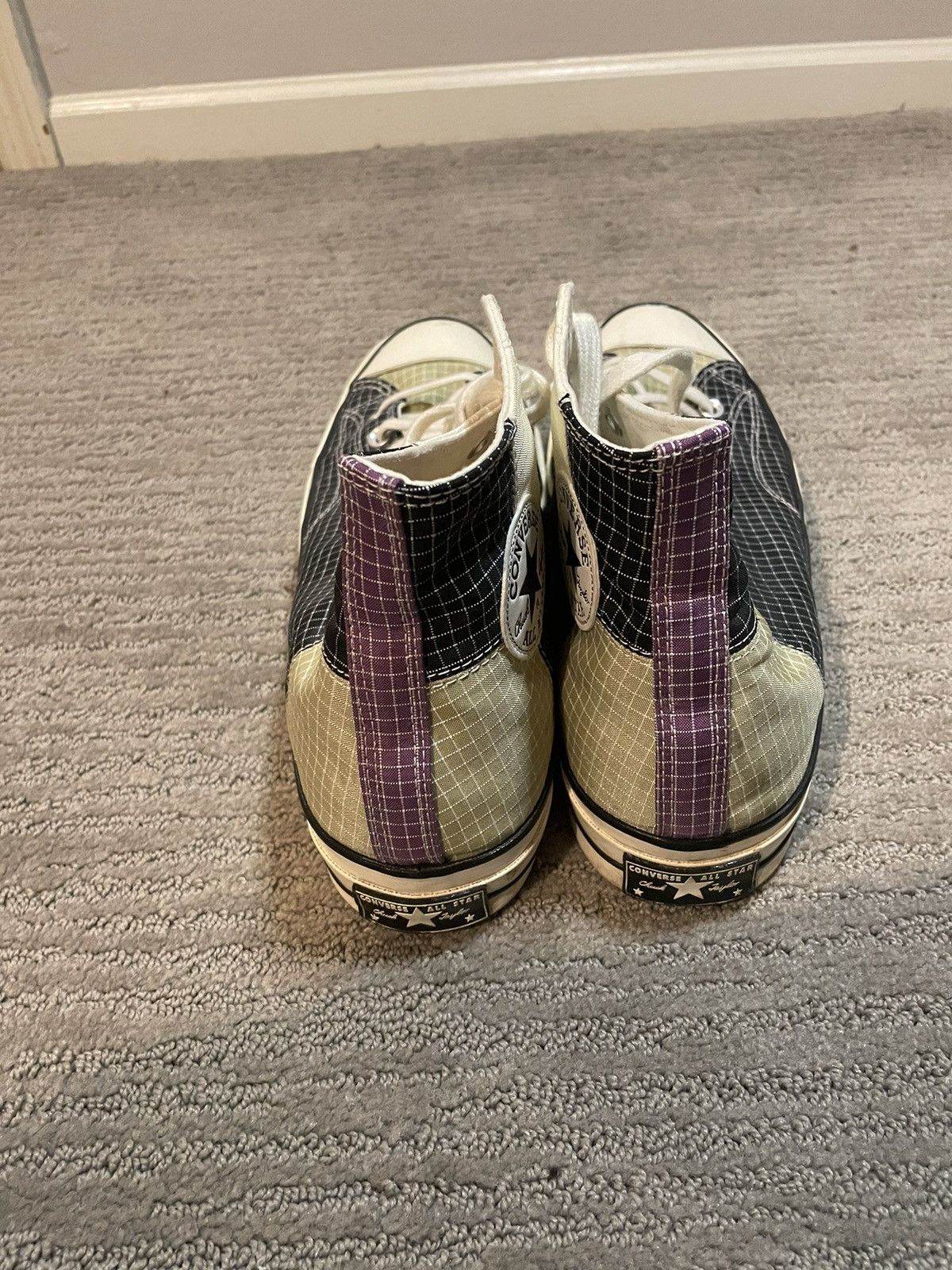 Converse Ripstop Converse High Tops Size US 12 / EU 45 - 4 Thumbnail
