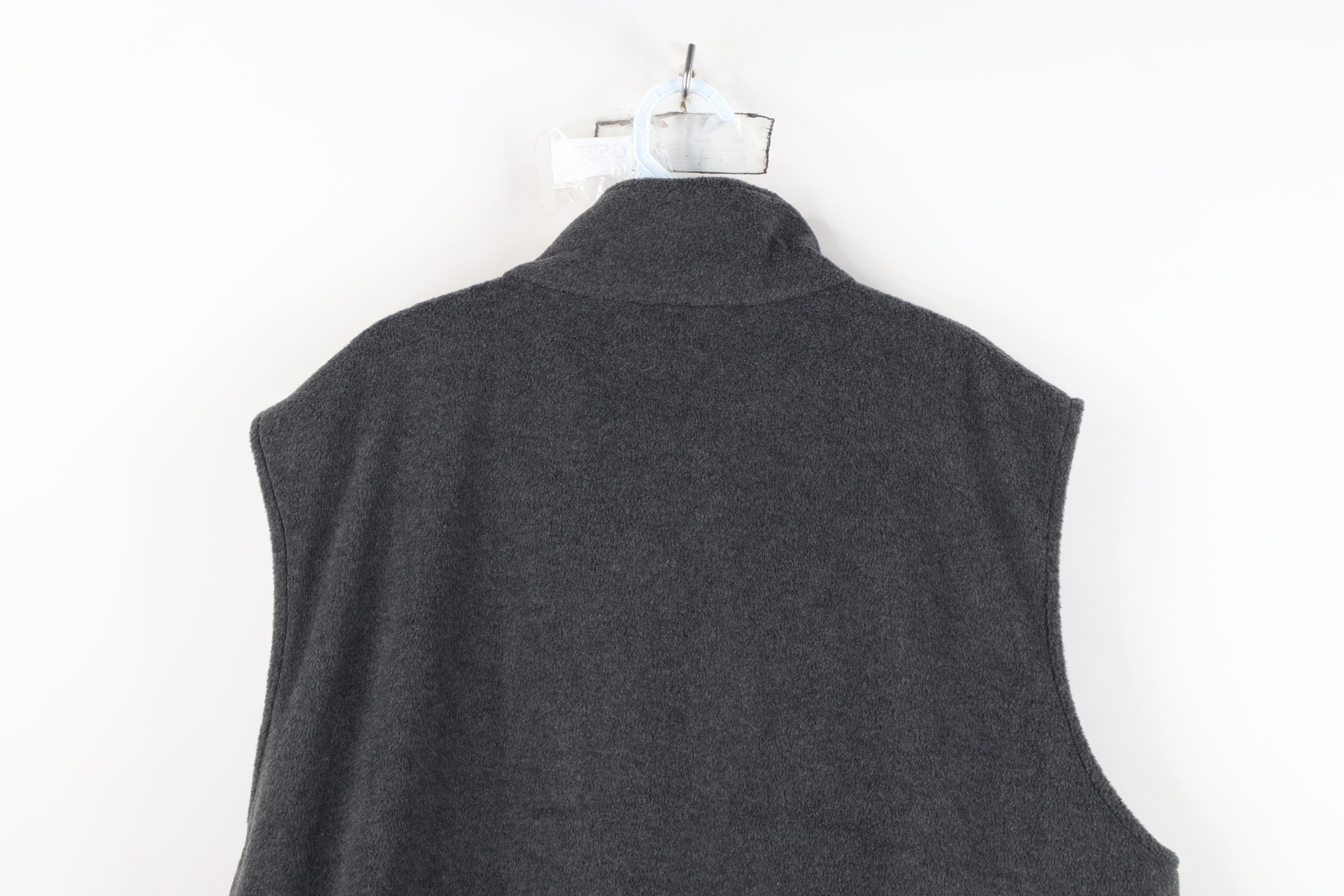 Woolrich Woolen Mills Vintage Woolrich Faded Spell Script Fleece Vest Jacket Gray Size US XL / EU 56 / 4 - 13 Thumbnail