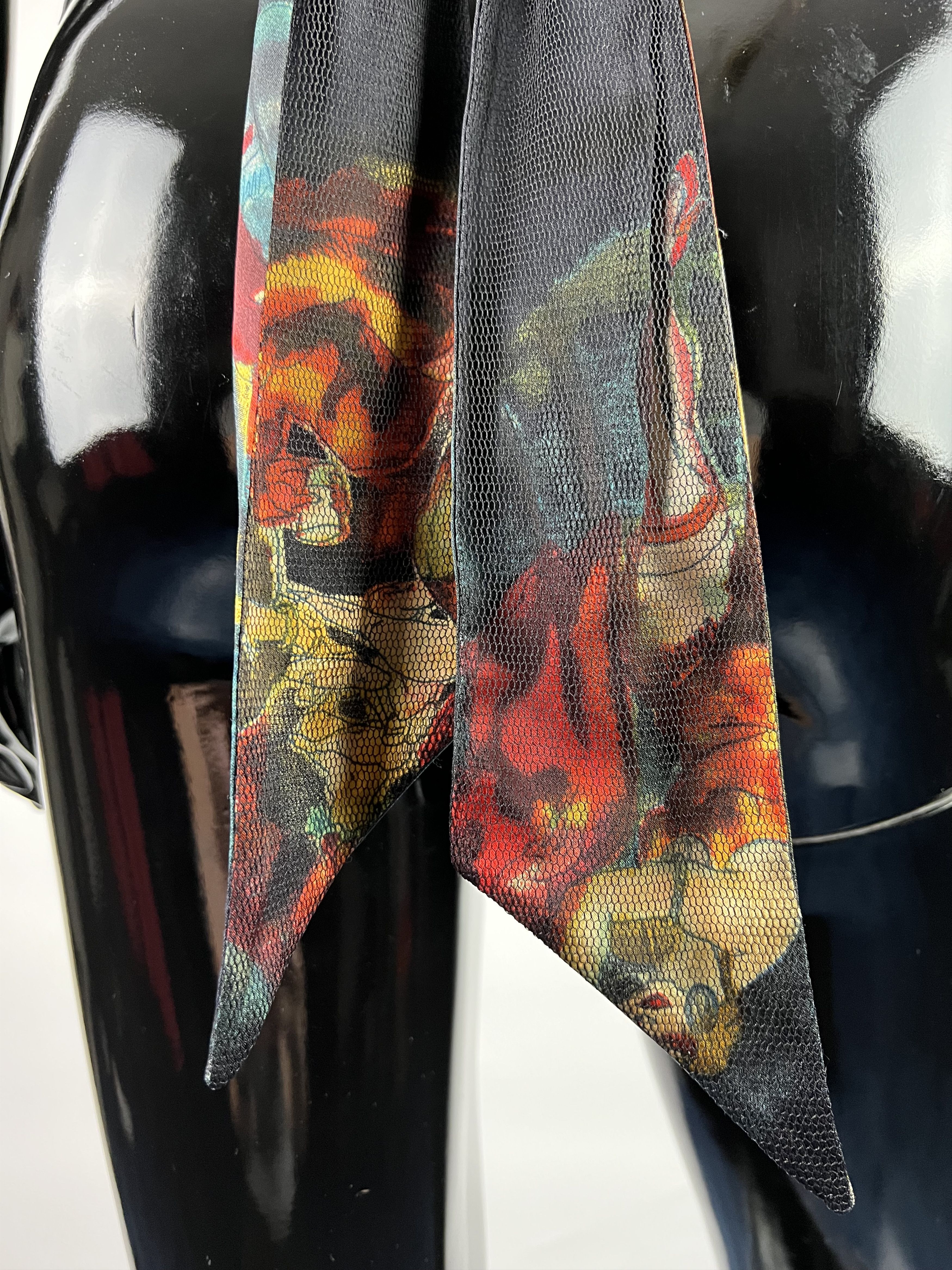 Jean Paul Gaultier Jean Paul Gaultier Vintage Silk Printed Vest US10 Size M / US 6-8 / IT 42-44 - 4 Thumbnail