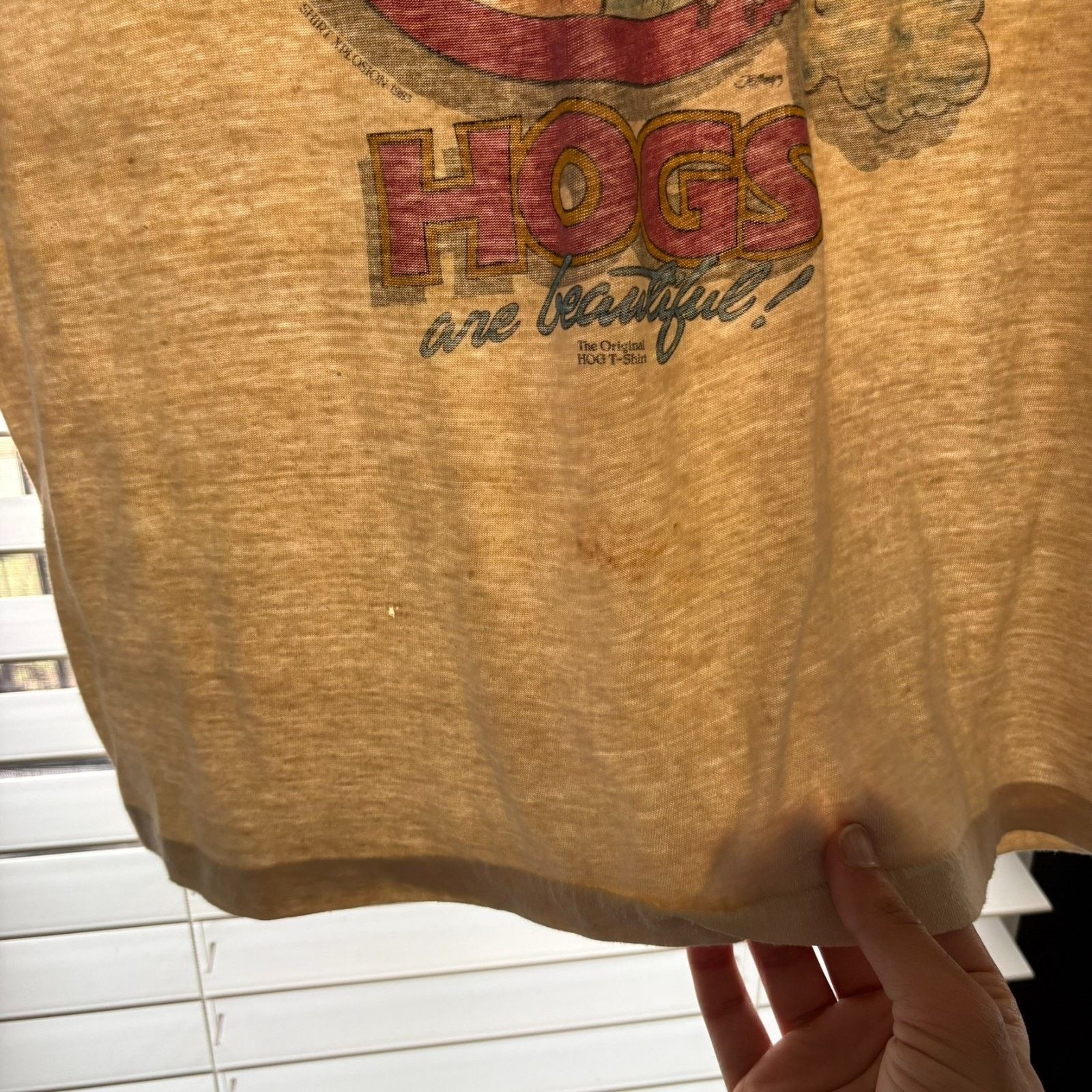 Vintage Vintage Washington Redskins Hog T-Shirt Men's Size M 1983 Size US M / EU 48-50 / 2 - 5 Thumbnail