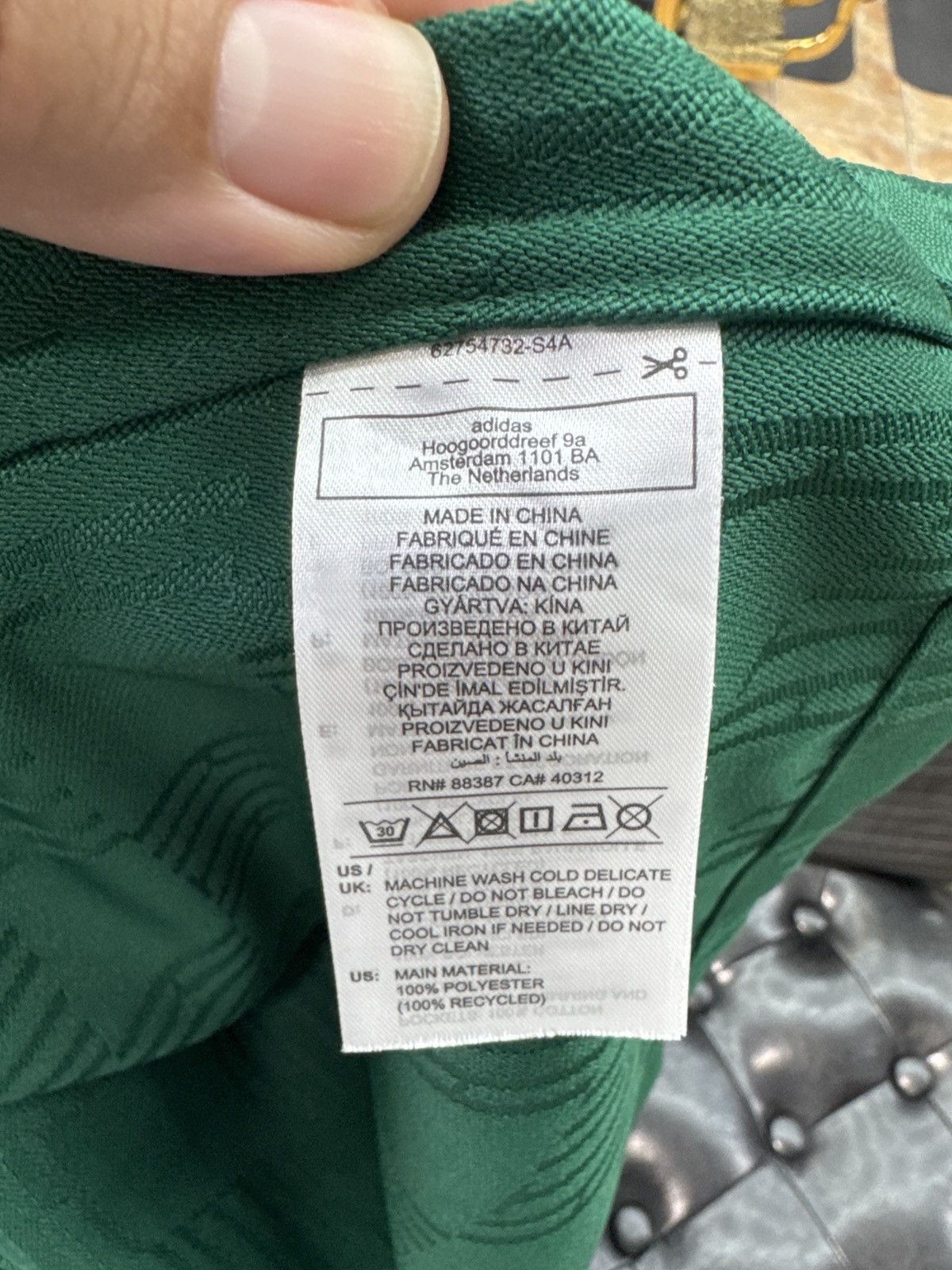 Adidas × Kith Kith x Adidas Jacquard Overshirt Size US L / EU 52-54 / 3 - 6 Thumbnail