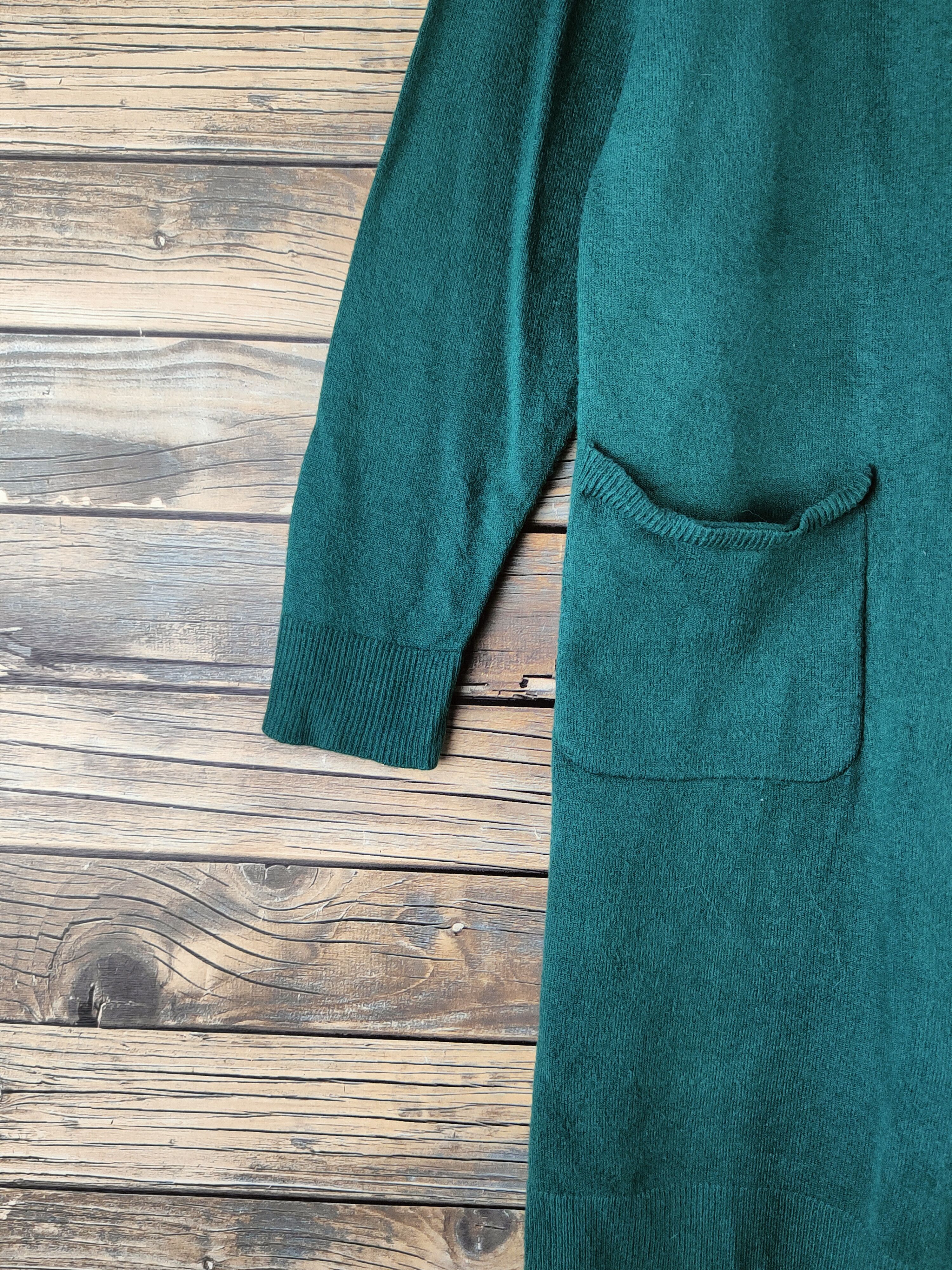 Japanese Brand DL Cascata Green Knitwear Cardigan #46-944 Size M / US 6-8 / IT 42-44 - 4 Thumbnail
