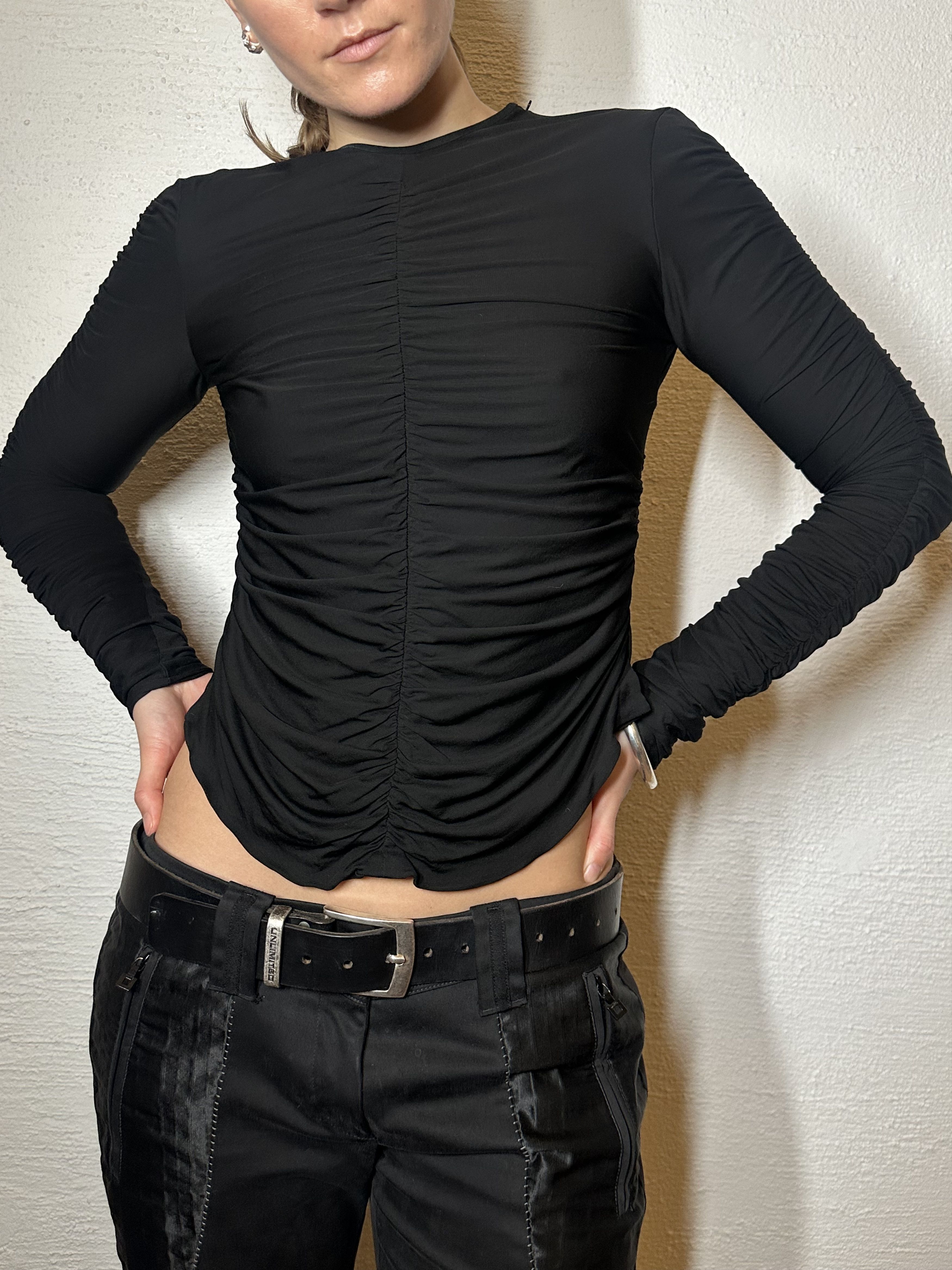 Gucci Gucci FW 1999 ruched blouse Size XS / US 0-2 / IT 36-38 - 4 Thumbnail