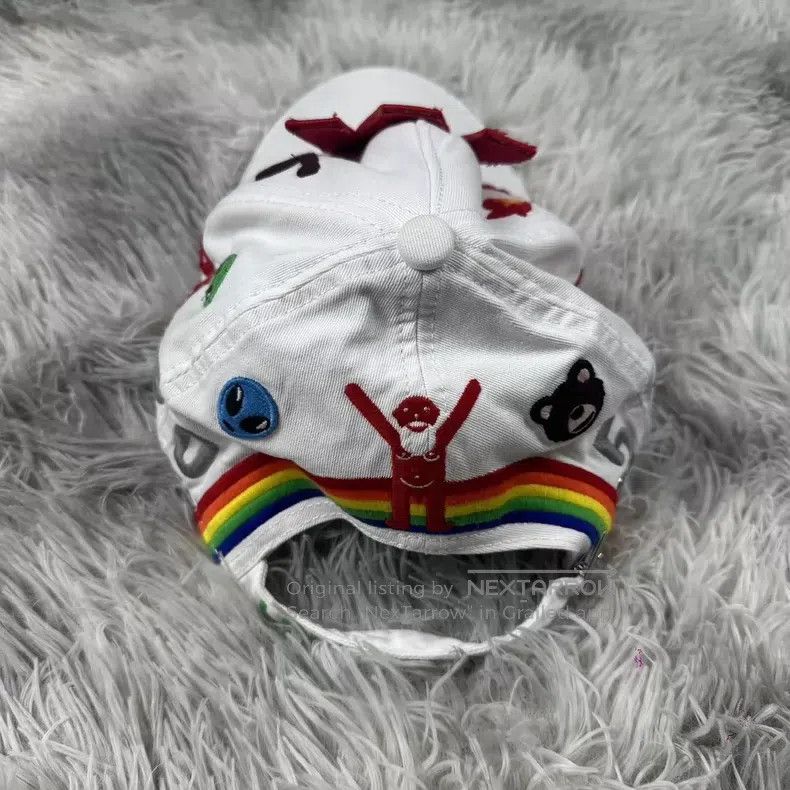Walter Van Beirendonck Walter Van Beirendonck 22fw hat Rainbow hat Size ONE SIZE - 8 Thumbnail