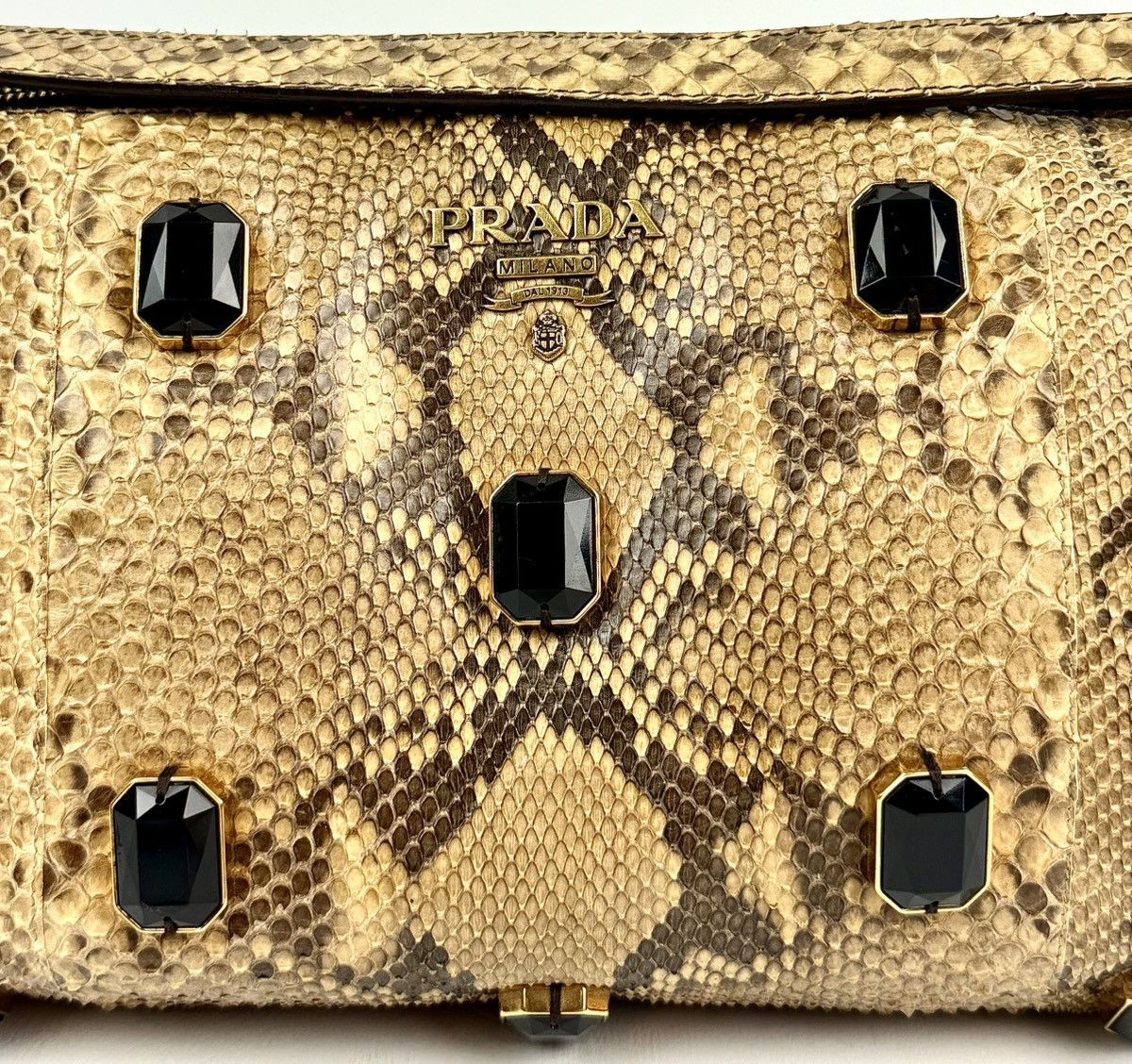 Prada Prada - Miuccia - SS/09 - Real - Python - Jeweled Bag Size ONE SIZE - 5 Thumbnail