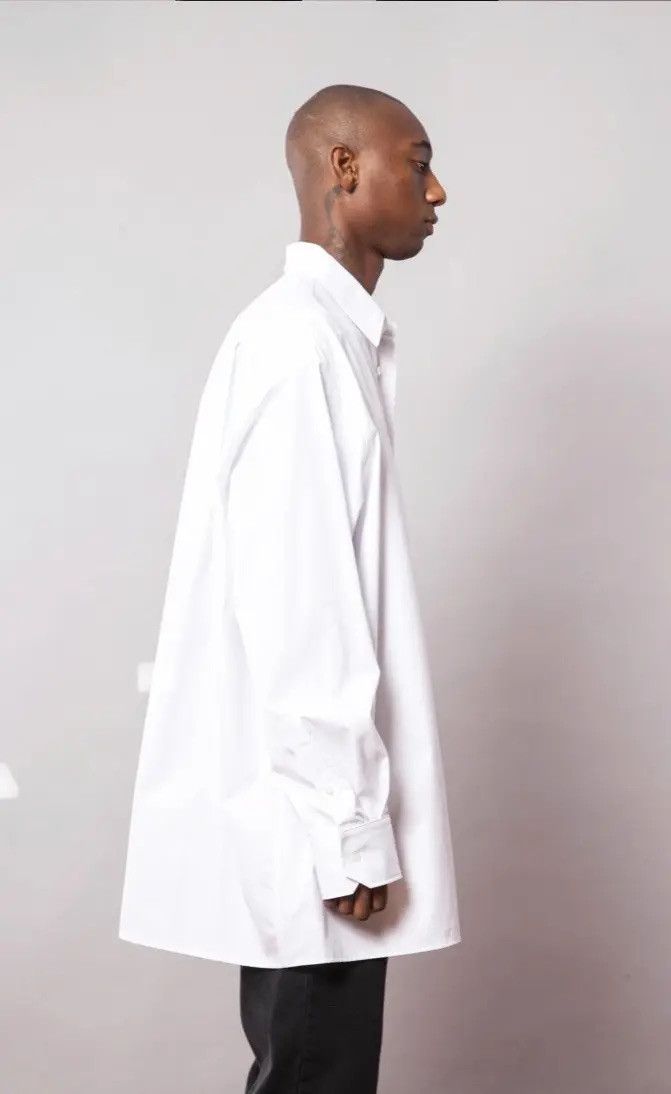 Raf Simons Oversized White Shirt Size US S / EU 44-46 / 1 - 3 Thumbnail