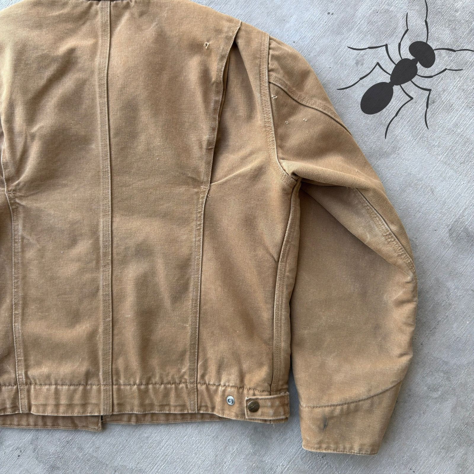 Carhartt × Vintage Carhartt WOMENS WJ097 CML brown work wear jacket Size US M / EU 48-50 / 2 - 8 Thumbnail