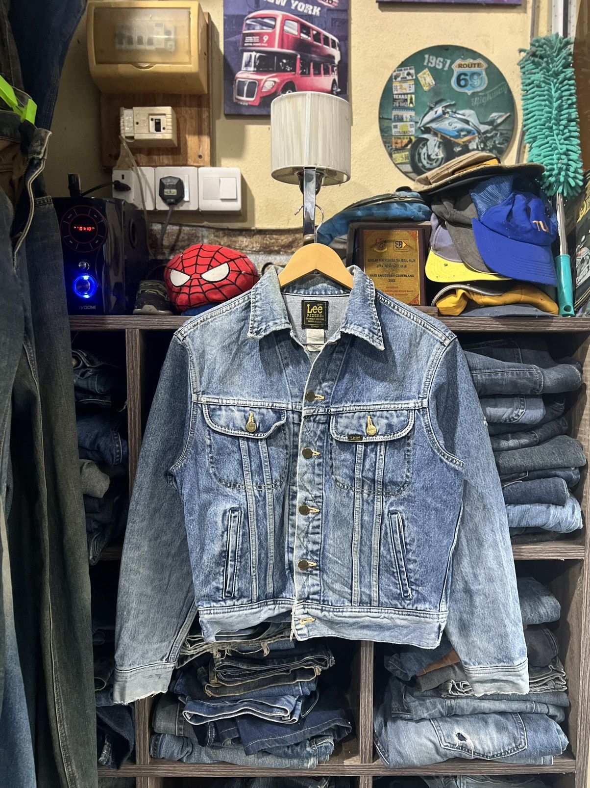 Lee 🔥Vintage Lee Riders x Edwin Denim Trucker Size US S / EU 44-46 / 1 - 1 Thumbnail