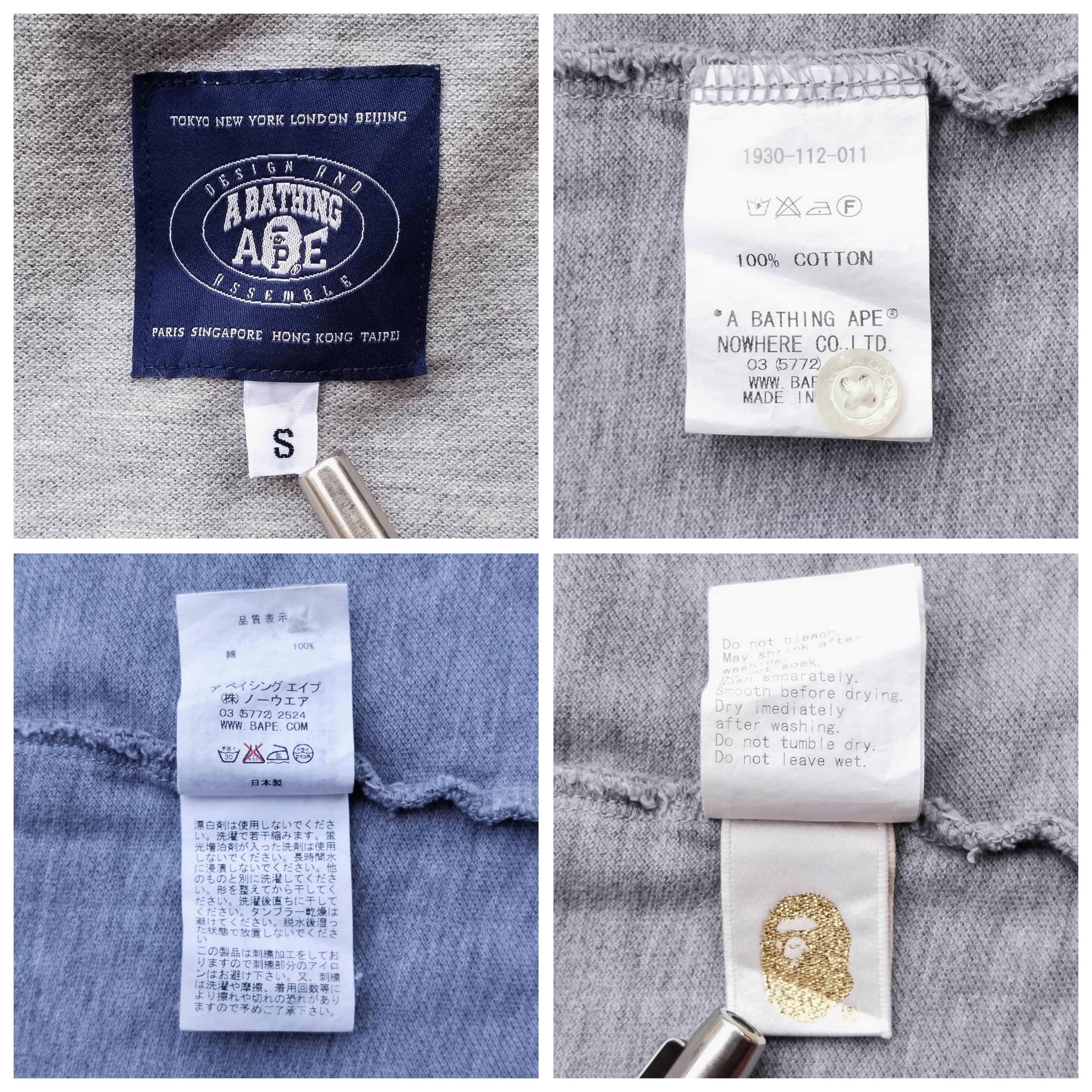 Bape Bape Embriodery Ape Head Camo Polo Size US S / EU 44-46 / 1 - 7 Thumbnail