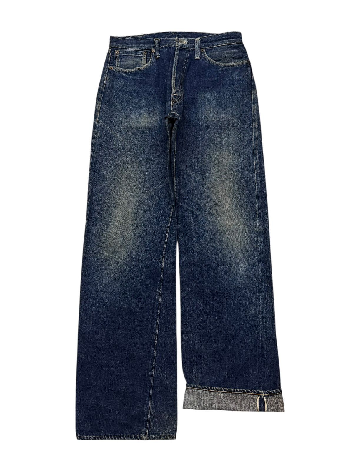 Denime Vintage 90s Denime Osaka Five Japan | Selvedge Denim Jeans Size US 29 - 2 Thumbnail