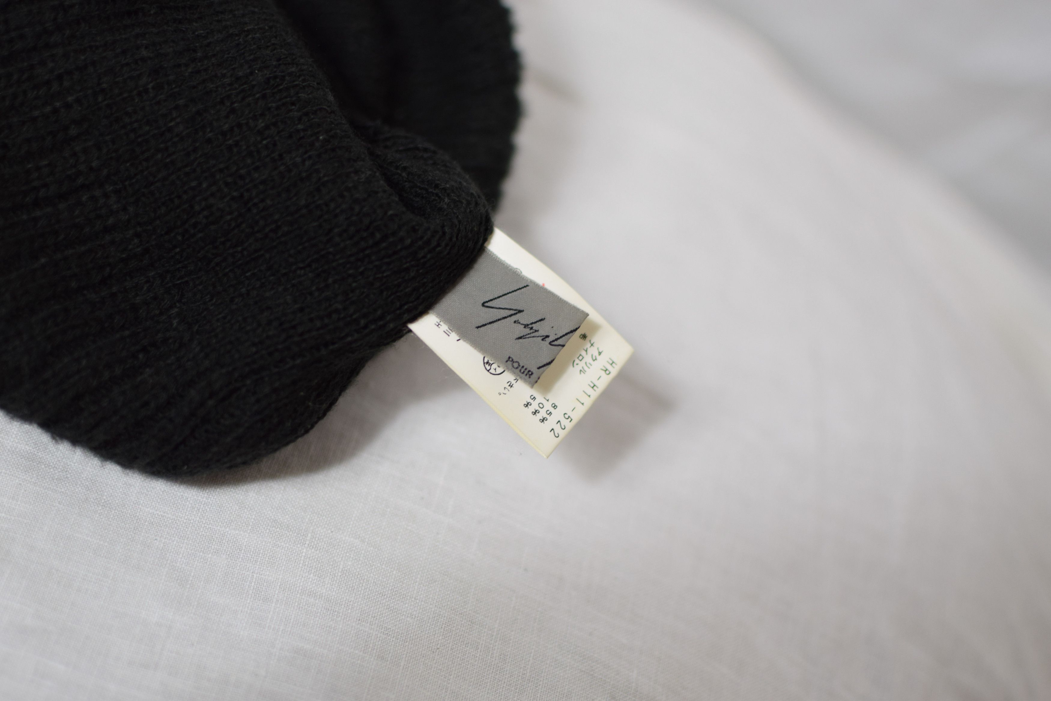 Yohji Yamamoto YYPH AW17 Beanie - HR-H11-522 Size ONE SIZE - 5 Thumbnail