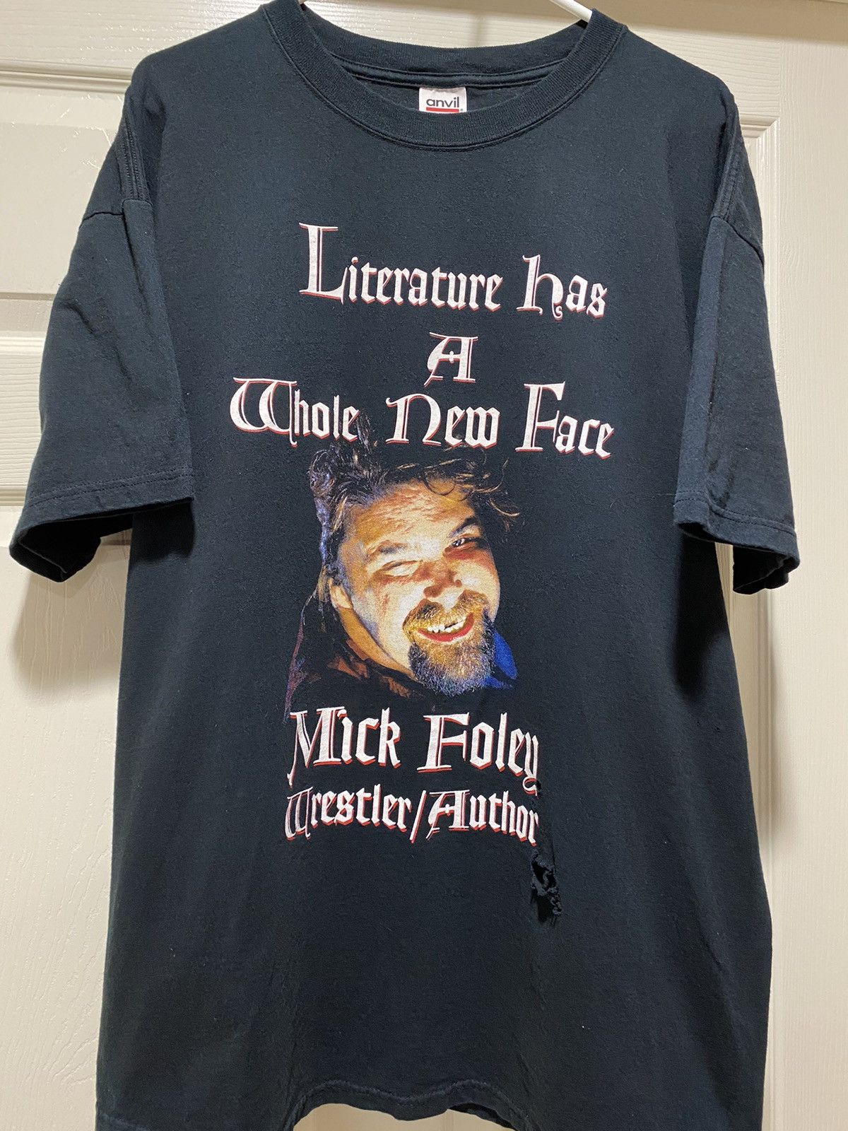 Vintage × WWF Vintage 1999 WWF Mick Foley Tee Shirt Size US XXL / EU 58 / 5 - 3 Thumbnail