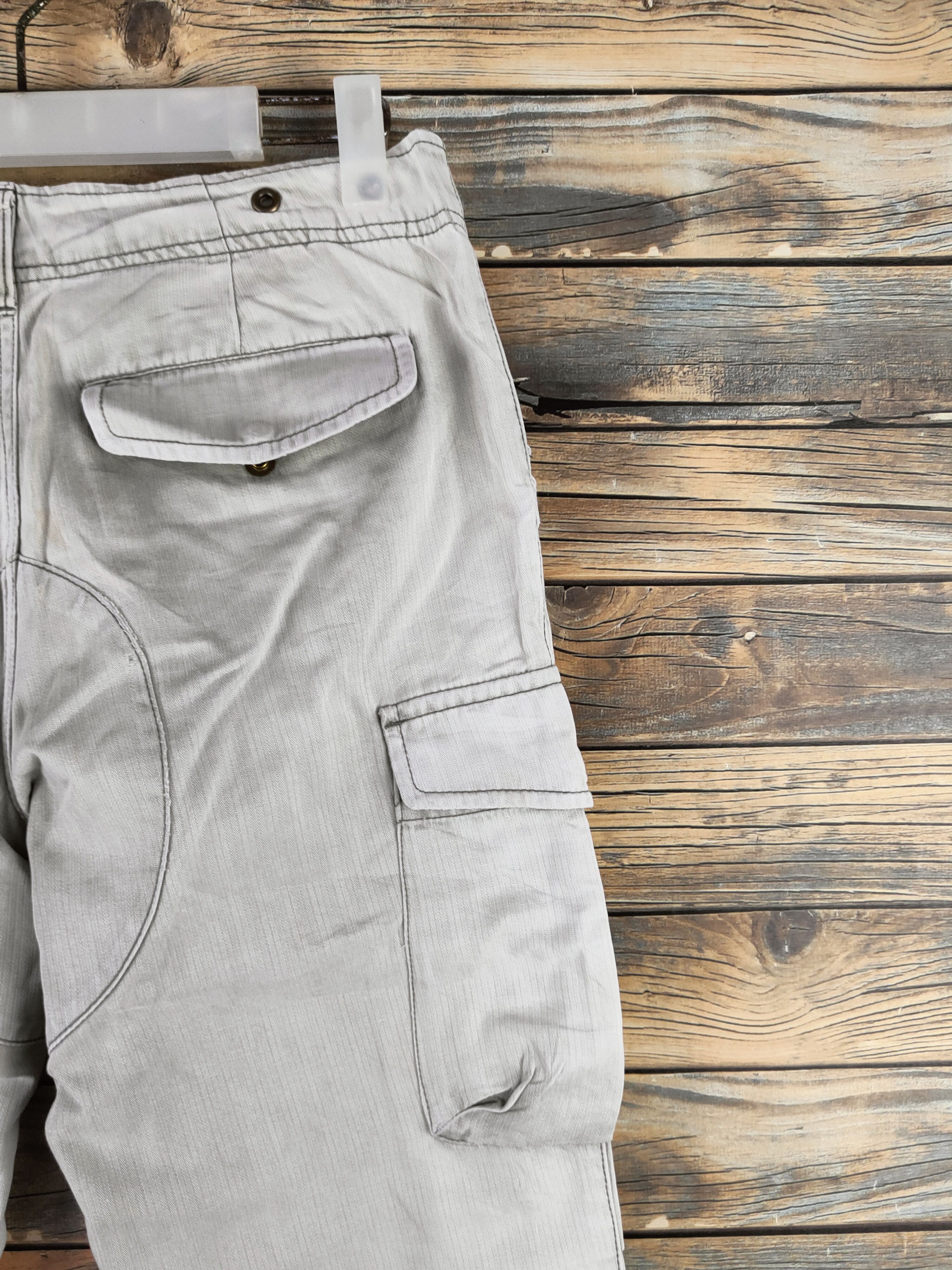 Japanese Brand DL Spick and Span Green Multipocket Cargo Pants #46-881 Size US 28 / EU 44 - 10 Thumbnail