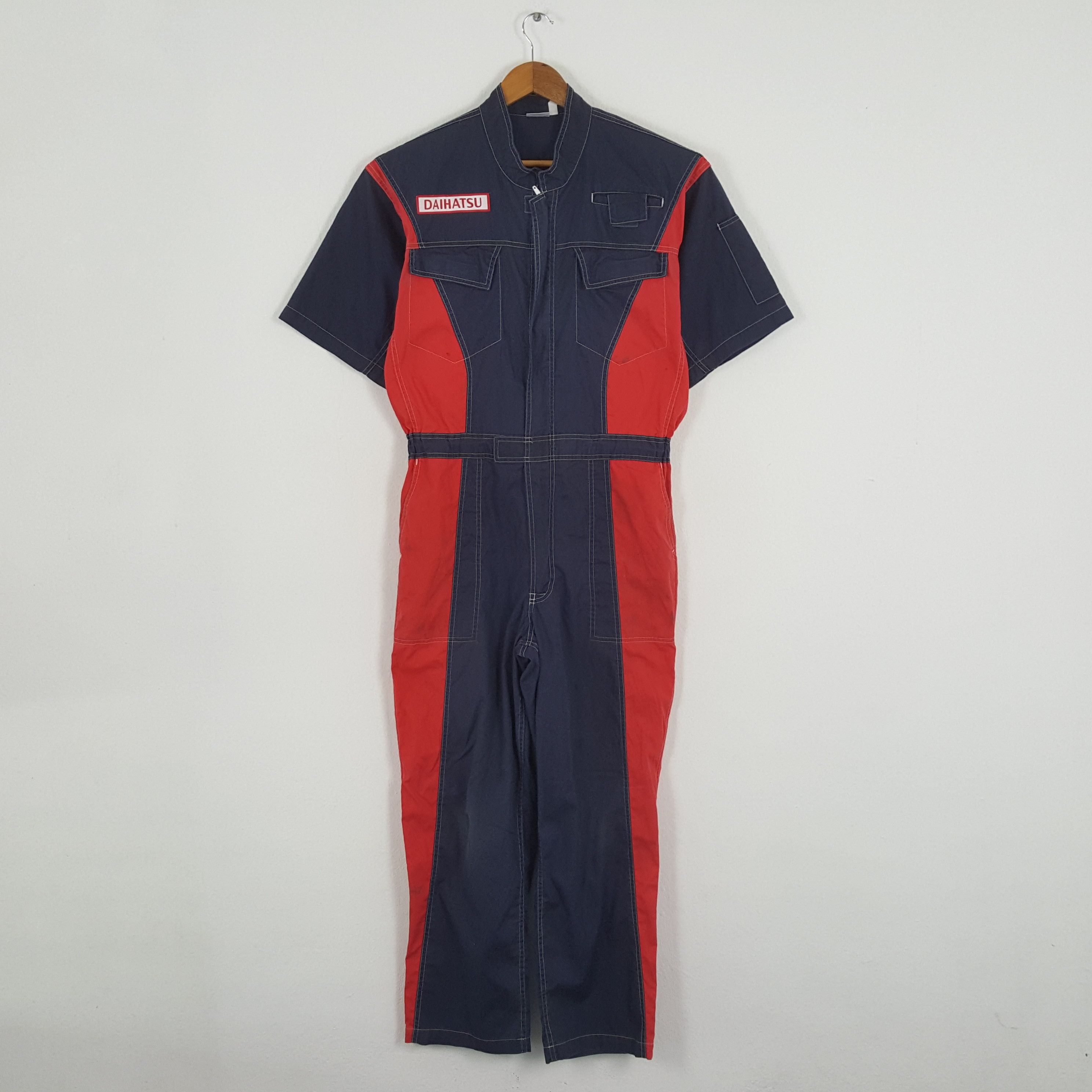Japanese Brand × Vintage Vintage DAIHATSU Japanese Brand Motorsports Coverall Jacket Size US L / EU 52-54 / 3 - 4 Thumbnail
