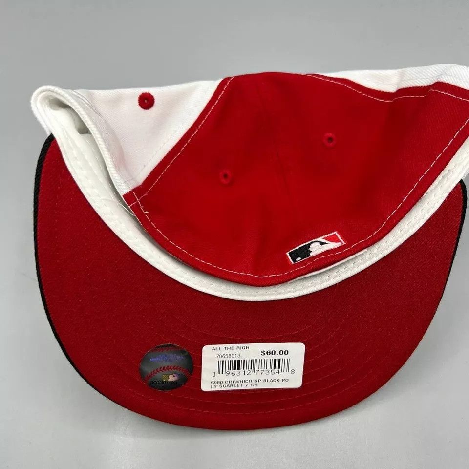 New Era Chicago White Sox Hat Men 7 1/4 59Fifty New Era Fitted Cap Size ONE SIZE - 6 Thumbnail