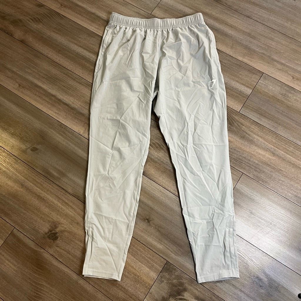 Gymshark Gymshark Light Grey Athletic Workout Joggers Men Medium Bin Size US 36 / EU 52 - 2 Thumbnail