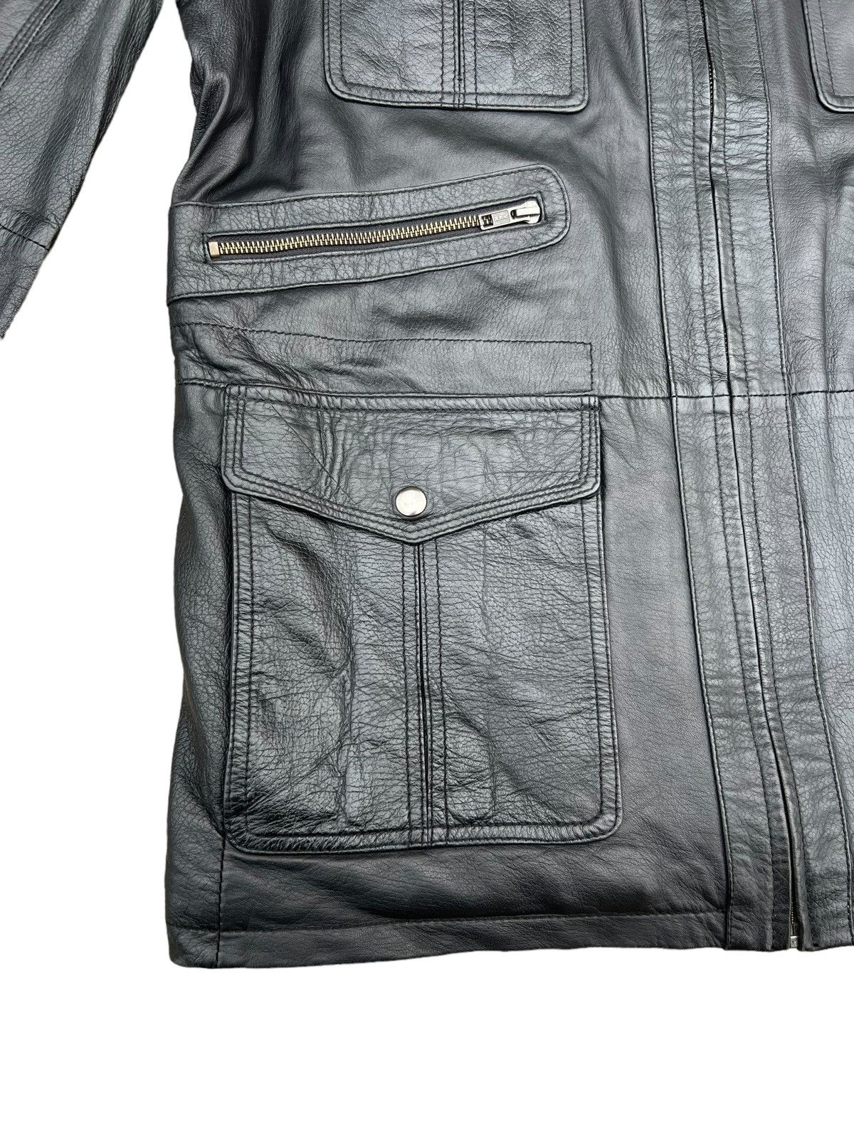 Other Martin Kors MK Napa Leather Lined Coat Jacket Size US XL / EU 56 / 4 - 5 Thumbnail