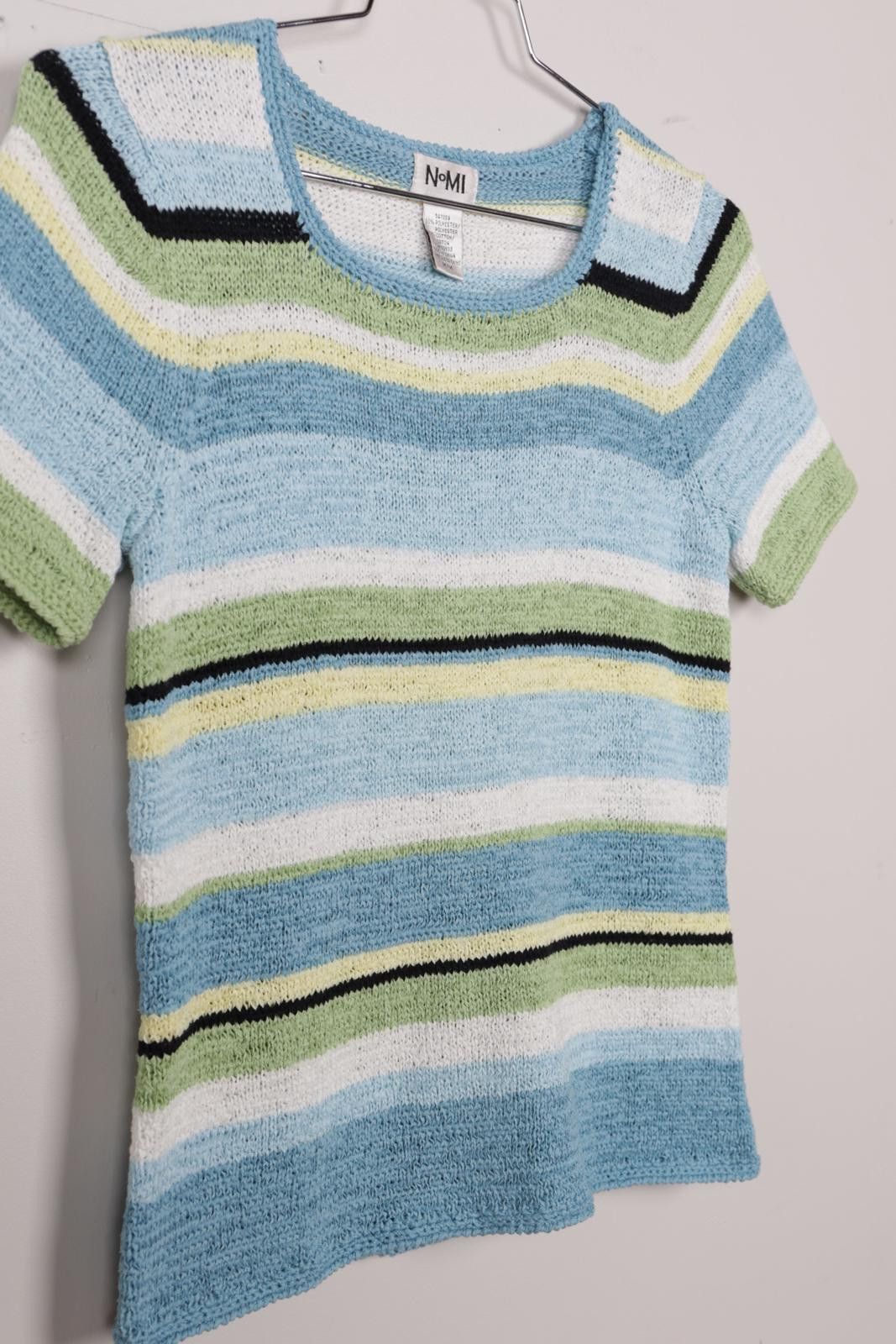 M+Rc Noir 00's Nomi Texture Stripe T-Shirt Size S / US 4 / IT 40 - 3 Thumbnail