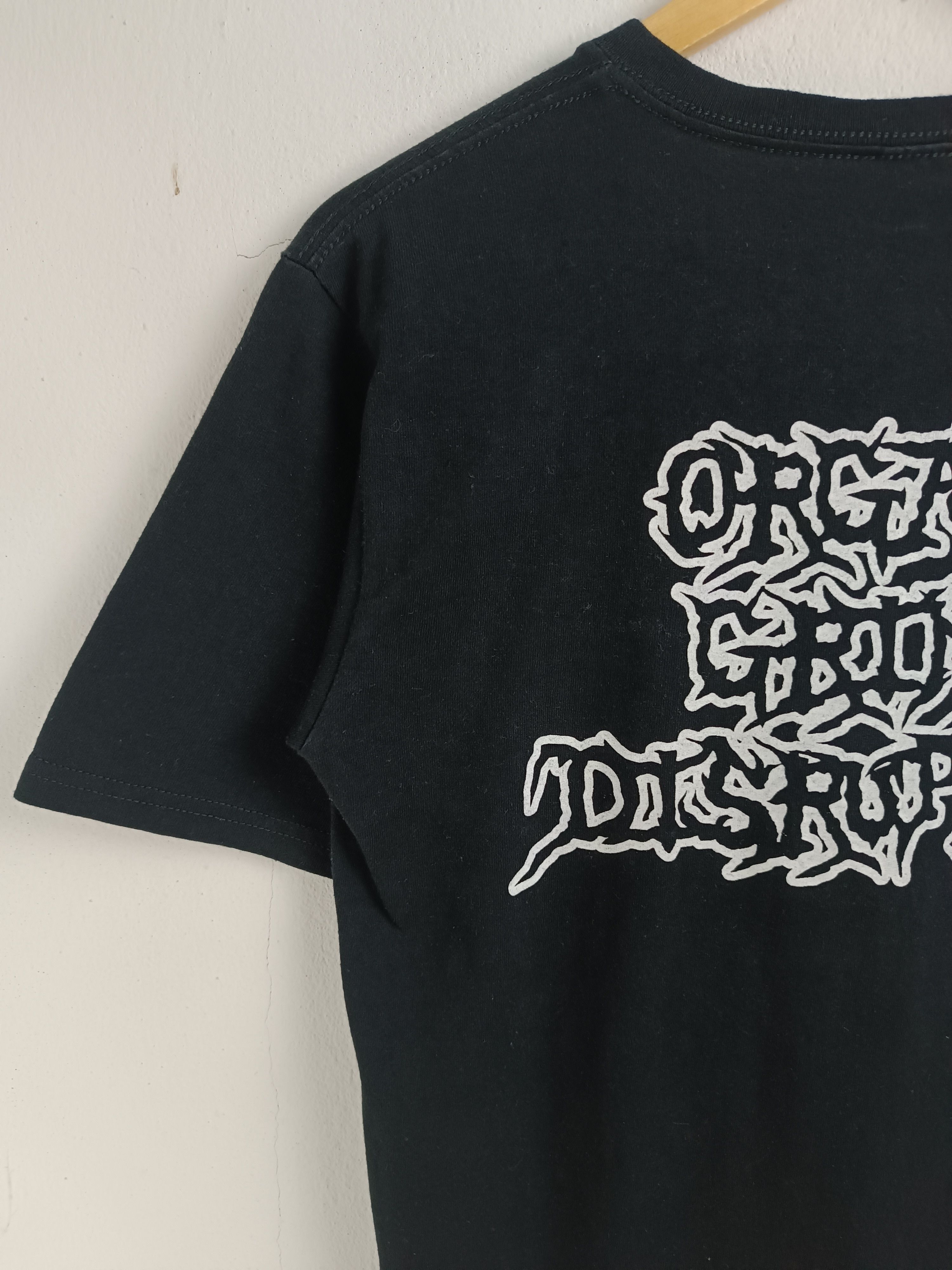 Band Tees VINTAGE Y2K ORGASM GRIND DISRUPTION JAPAN GRINDCORE METAL Ts Size US S / EU 44-46 / 1 - 11 Thumbnail