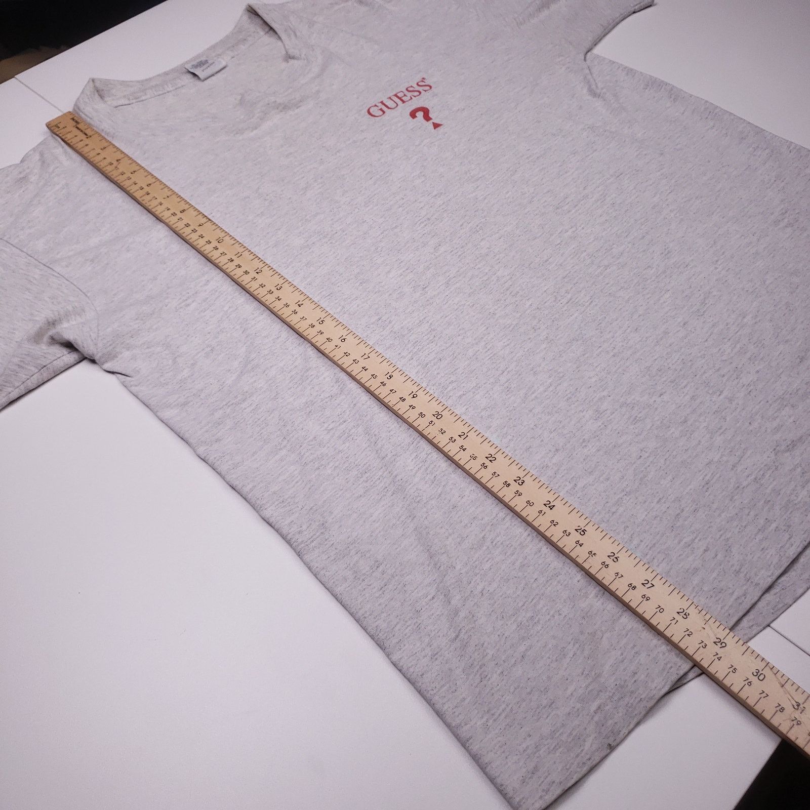 Guess Rare 80s Guess by George Marciano Back Spellout T Shirt XL Size US XL / EU 56 / 4 - 9 Thumbnail