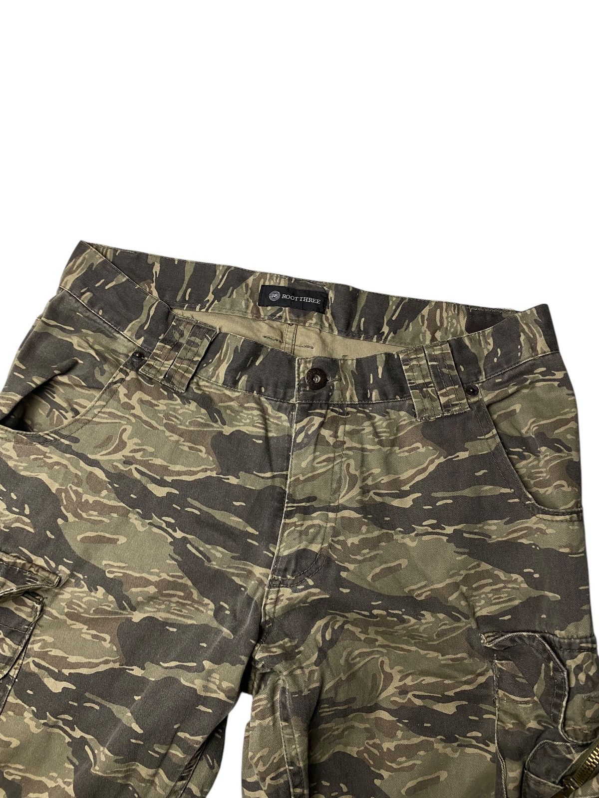 If Six Was Nine 2000's Root Three 3D Multipocket Gimmick Flared Pants Size US 29 - 7 Thumbnail
