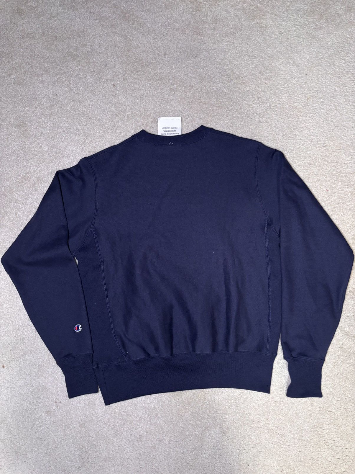 Champion NWT VTG Champion Sz S Navy CrewNeck Reverse Weave Sweatshirt Size US S / EU 44-46 / 1 - 2 Thumbnail
