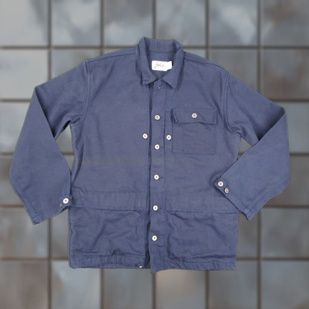 Tenderloin VINTAGE Tenderloin Jacket Mens Large Blue Chore Work Skate Retro Military Made in USA Jacket Size US L / EU 52-54 / 3 - 1 Thumbnail