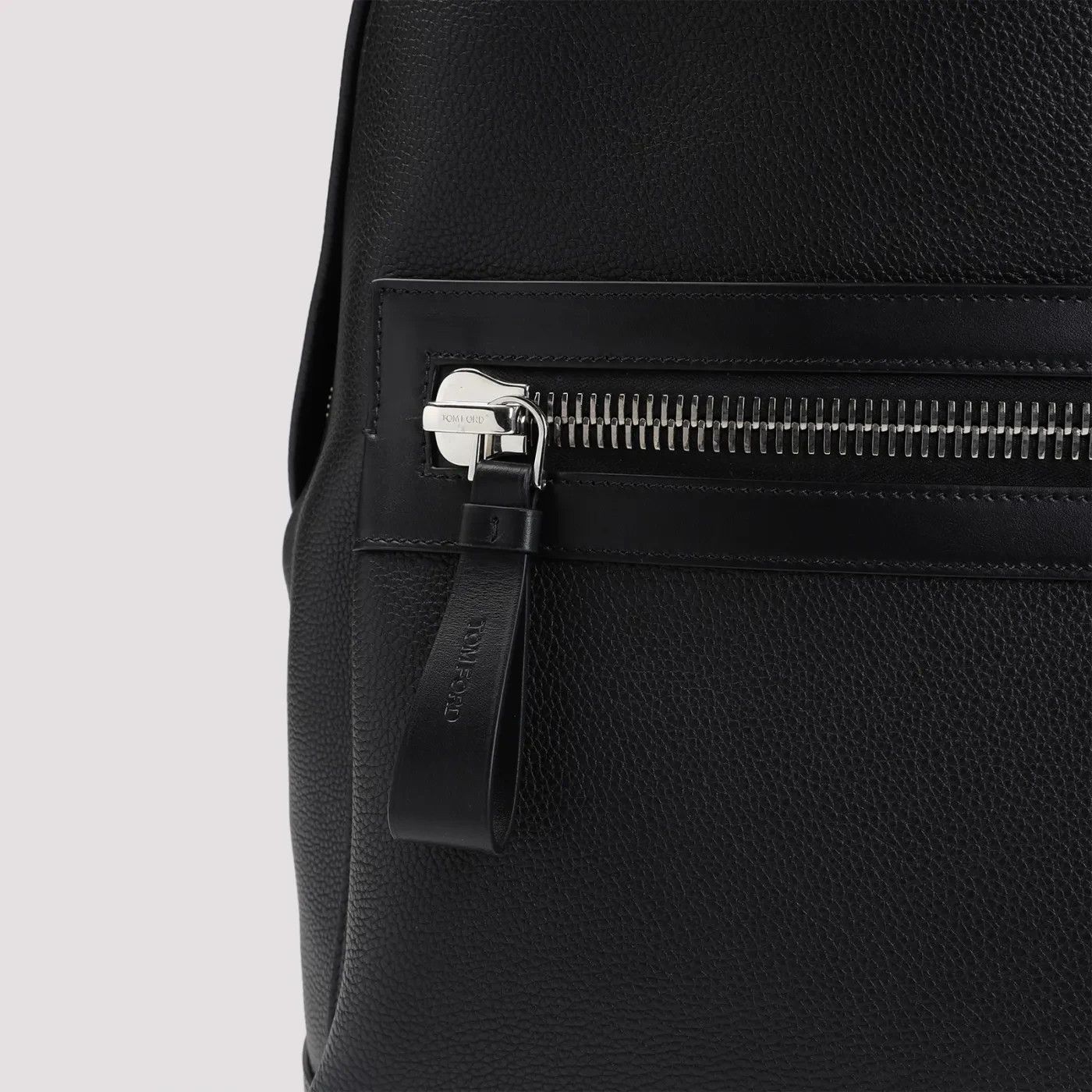 Tom Ford Tom Ford Buckley Black Grain Leather Backpack New And Authen Size ONE SIZE - 4 Thumbnail