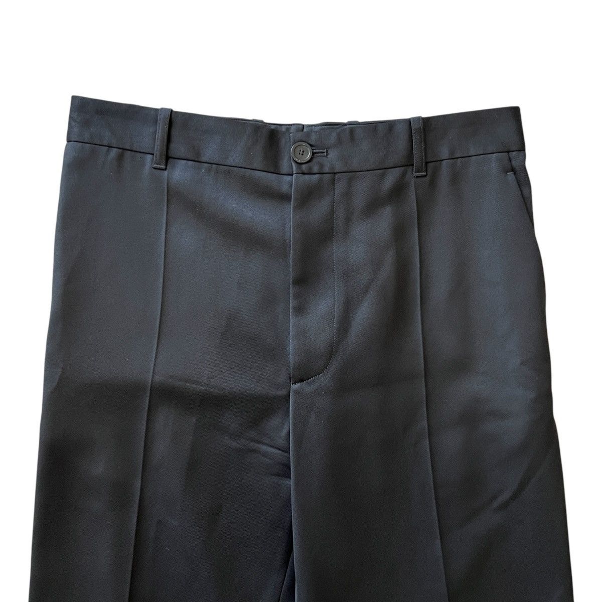 Balenciaga BALENCIAGA 2021AW DEMNA GVASALIA Virgin Wool Wide Pants Size US 26 / EU 42 - 2 Thumbnail