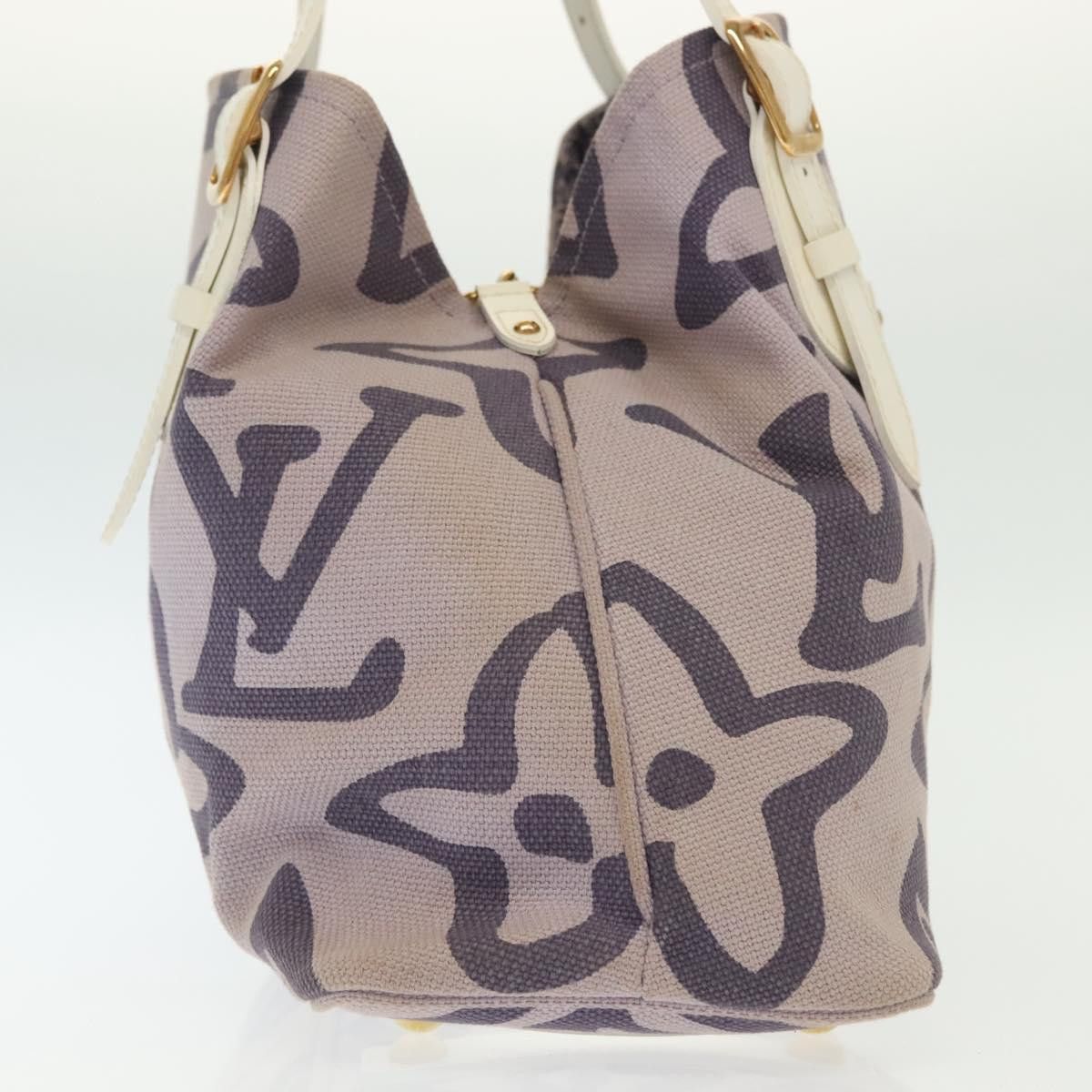 Louis Vuitton LOUIS VUITTON Cruise Line Taicienne PM Bag Canvas Lila Size ONE SIZE - 5 Thumbnail