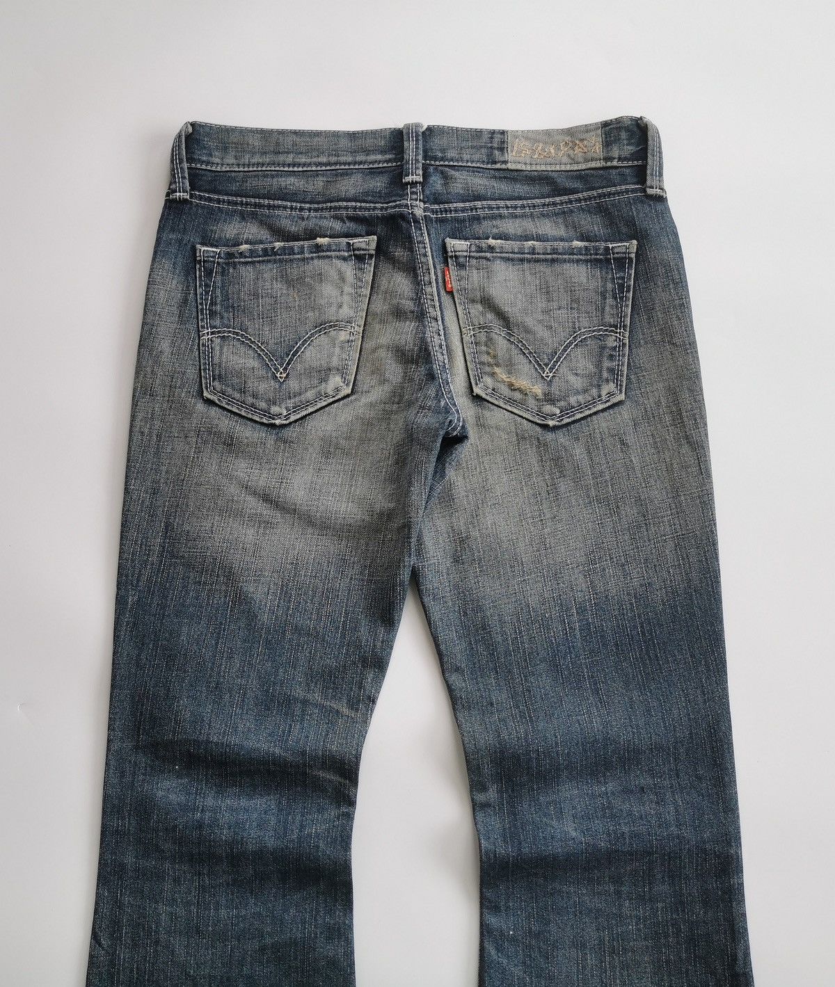 Levi's Vintage Levis Bootcut LP926 Distressed Denim Jeans Size US 31 - 5 Thumbnail