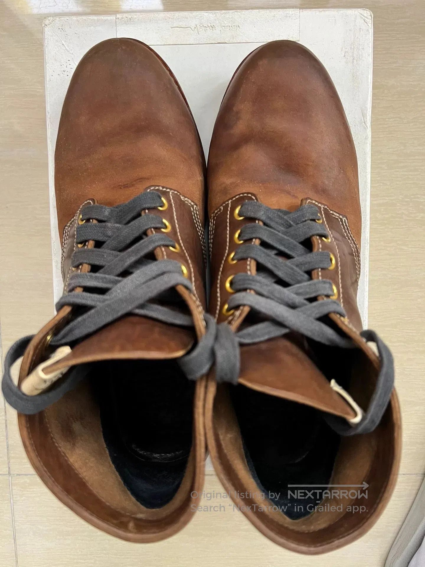Visvim visvim brigadier boots mid-folk brown leather. Size US 10 / EU 43 - 2 Thumbnail